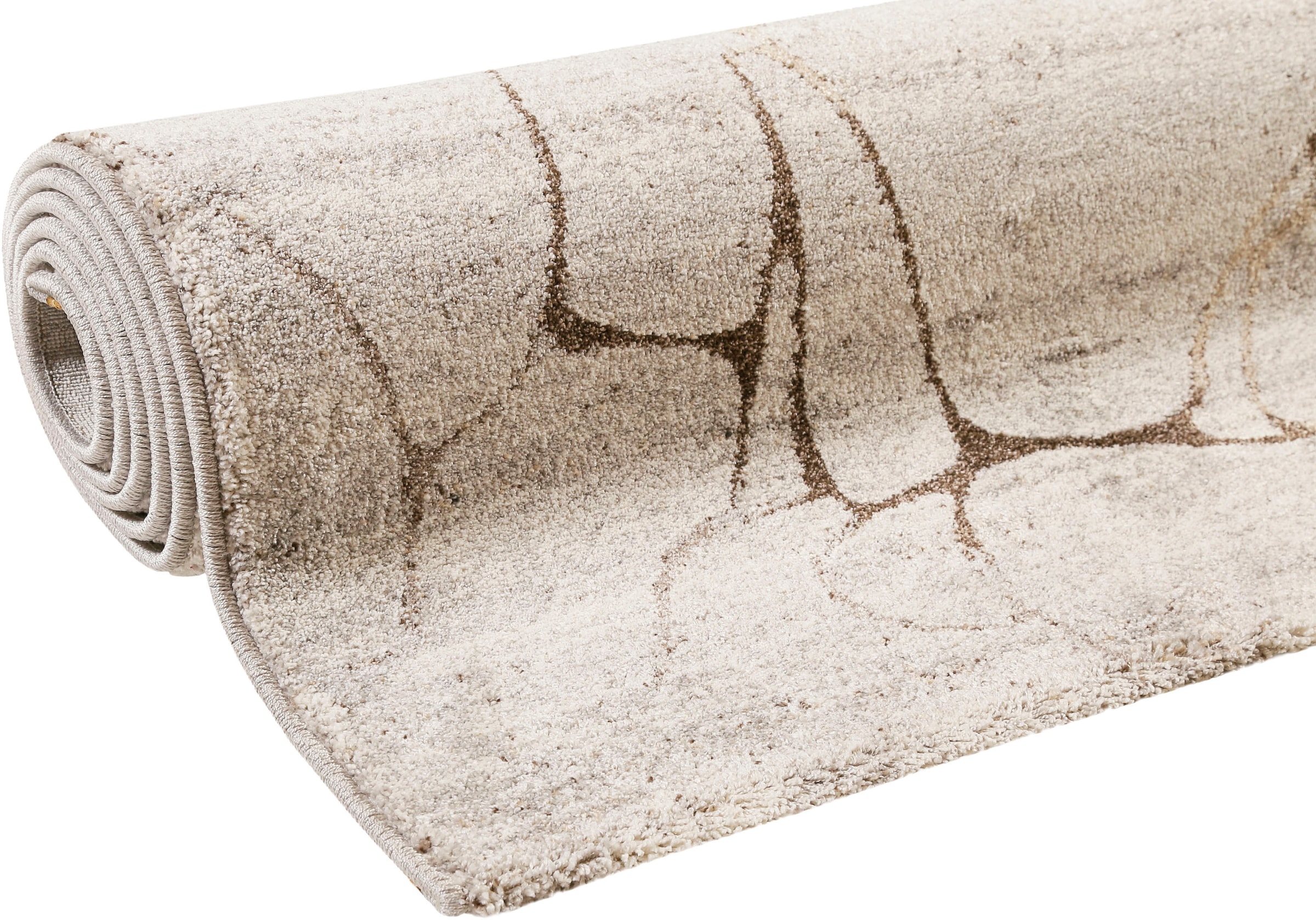 Wecon home Teppich »Solo Fields« rechteckig 10 mm Höhe Kurzflor, Wohnzimmer