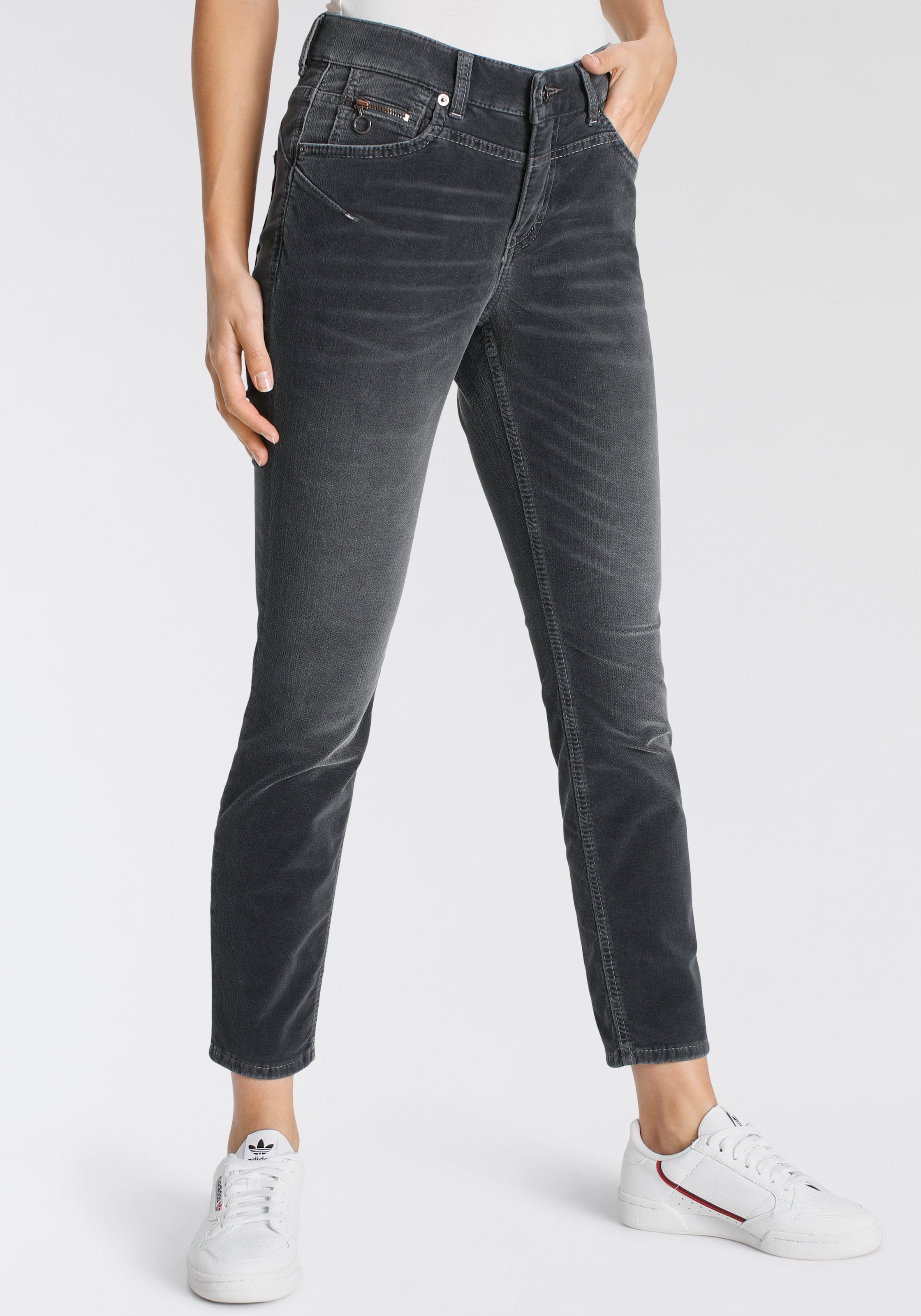 MAC Slim-fit-Jeans »Rich Slim«, Coinpocket mit Reißverschluss