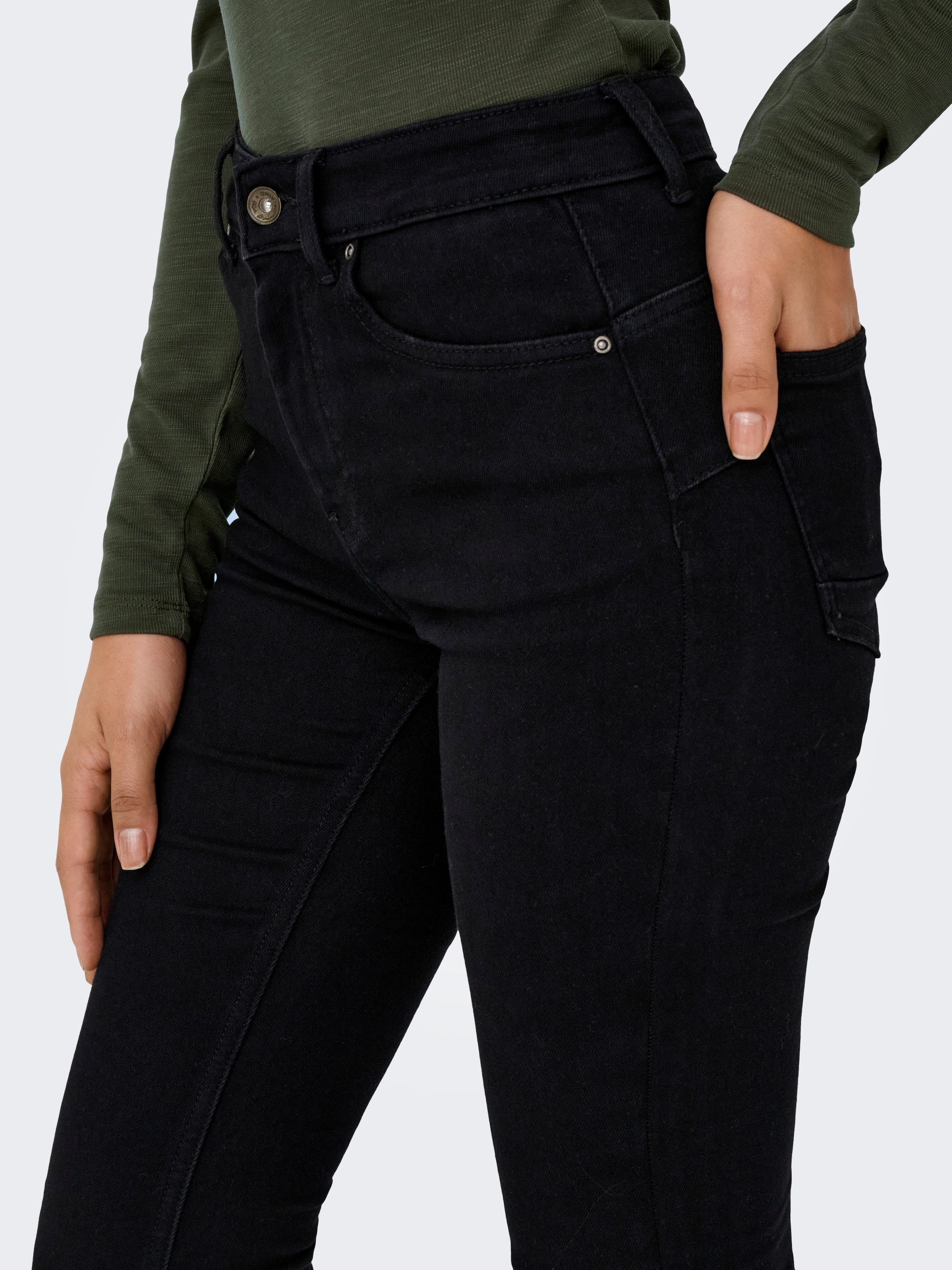 ONLY Skinny-fit-Jeans »ONLLULU HW SKINNY PUSH UP MAS070 BF DNM«