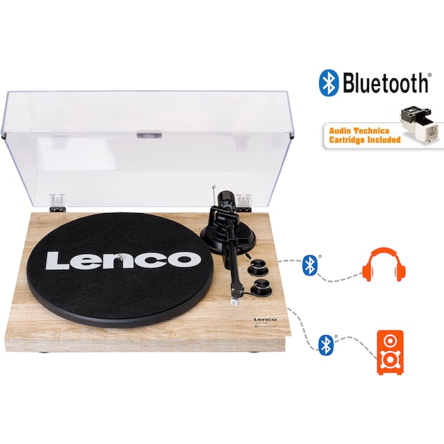 Lenco »LBT-188« Plattenspieler (Bluetooth) ➥ 3 Jahre XXL Garantie |  UNIVERSAL