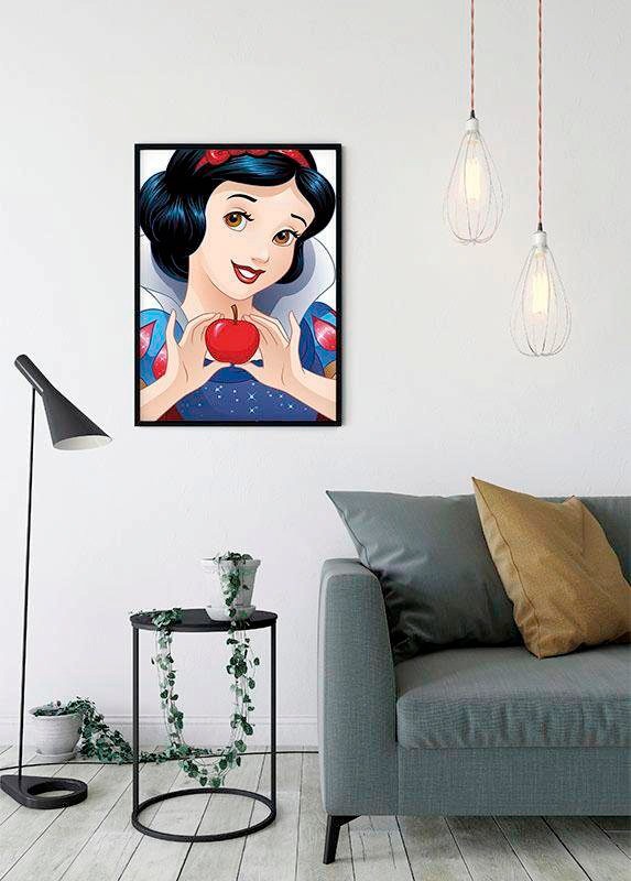 Komar Bild »Snow White Portrait« Disney 1 Stk. tlg. Wandbild zur Dekoration im Kinderzimmer - ohne Rahmen