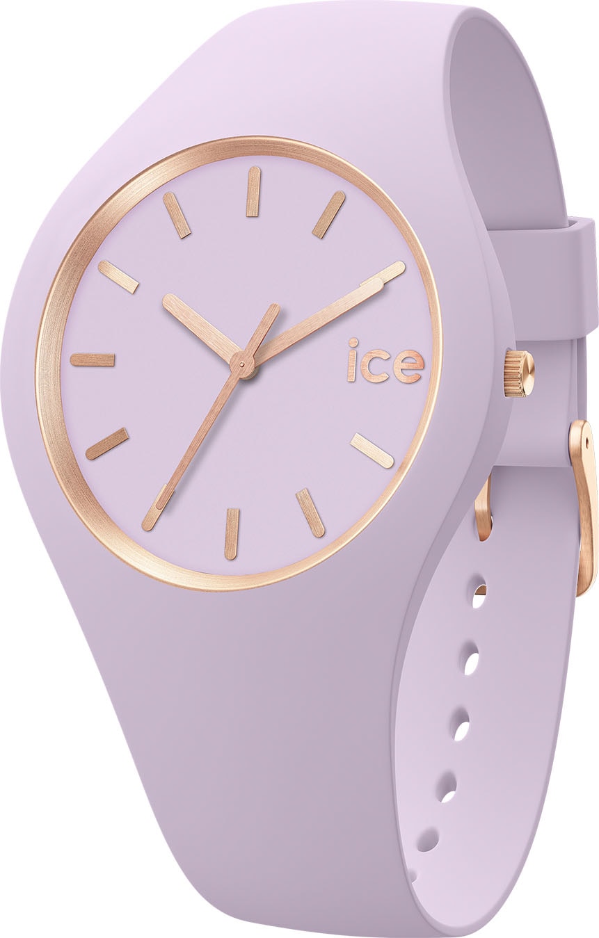 ice-watch Quarzuhr »ICE glam brushed - Lavender - Medium - 3H, 19531«