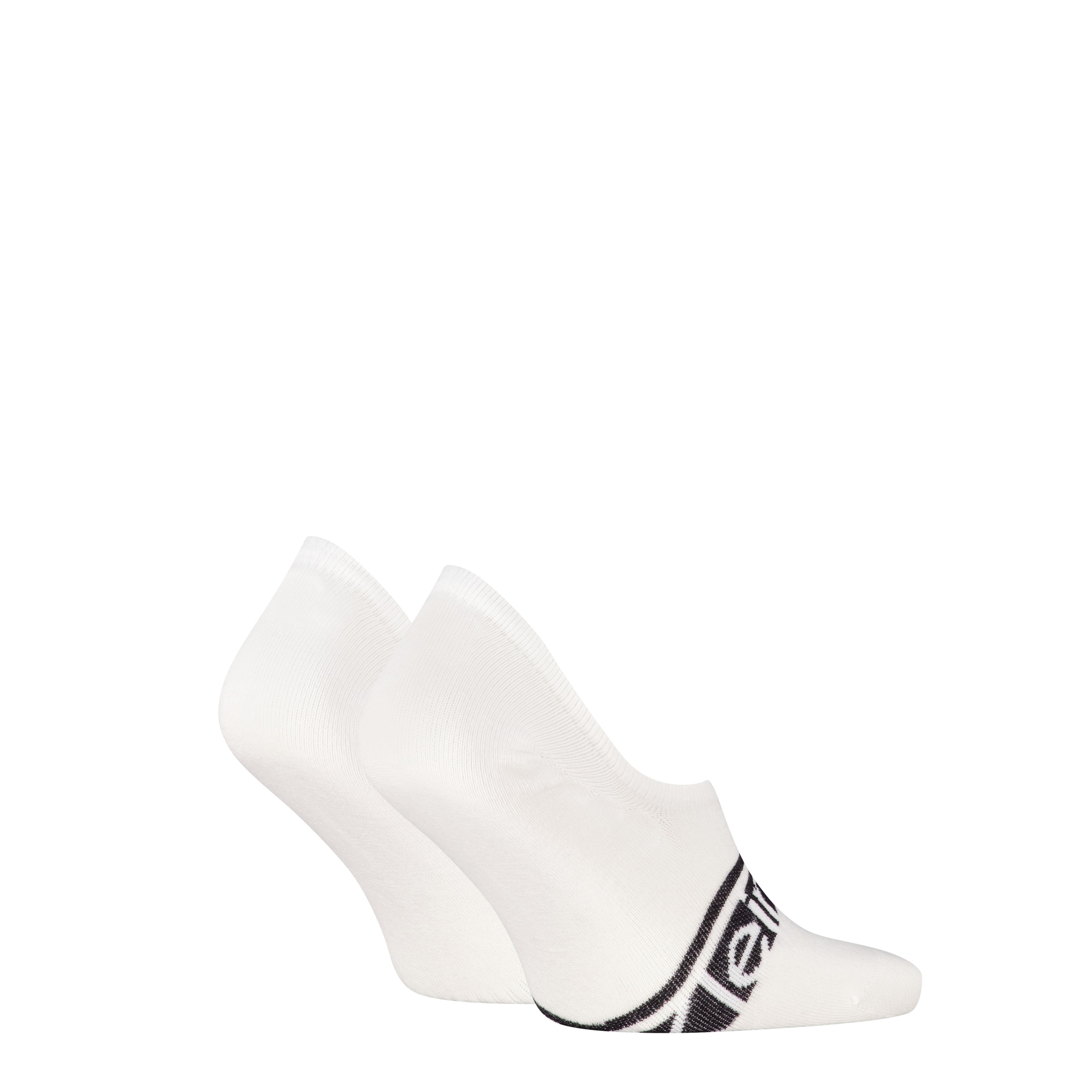 Calvin Klein Füßlinge »CK MEN FOOTIE HC LOGO STRIPE« 2 Paar,  Antirutsch Noppen im Fersenbereich, Cotton-Mix, elastisch