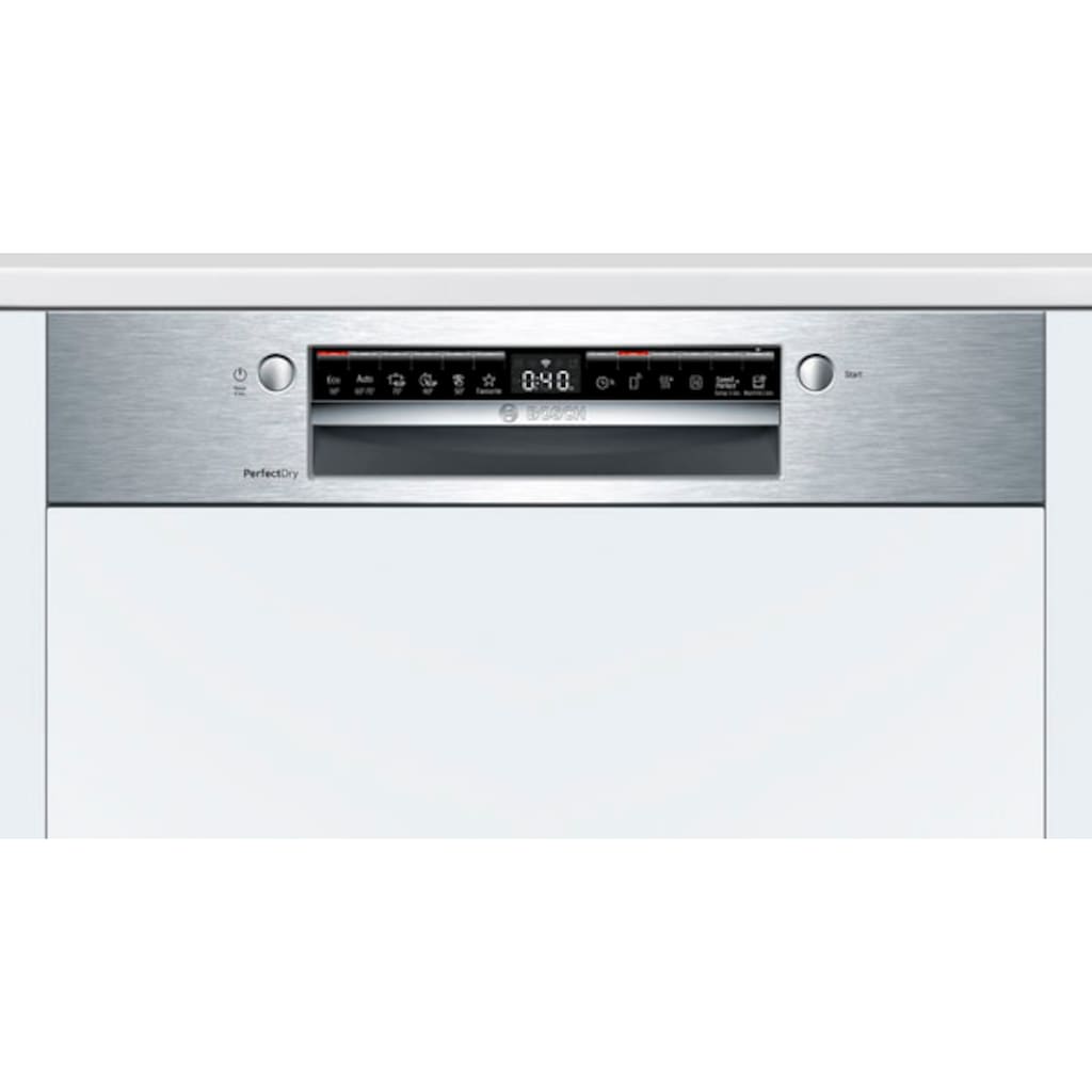 BOSCH teilintegrierbarer Geschirrspüler »SMI6ZCS00E«, Serie 6, SMI6ZCS00E, 14 Maßgedecke