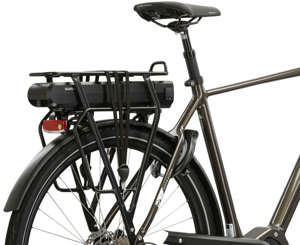Kross E-Bike »E-Citybike Sentio Hybrid 3.0 28 Zoll braun«, 7 Gang, Shimano, DEORE T6000, Mittelmotor 250 W, Pedelec, Elektrofahrrad für Damen und Herren