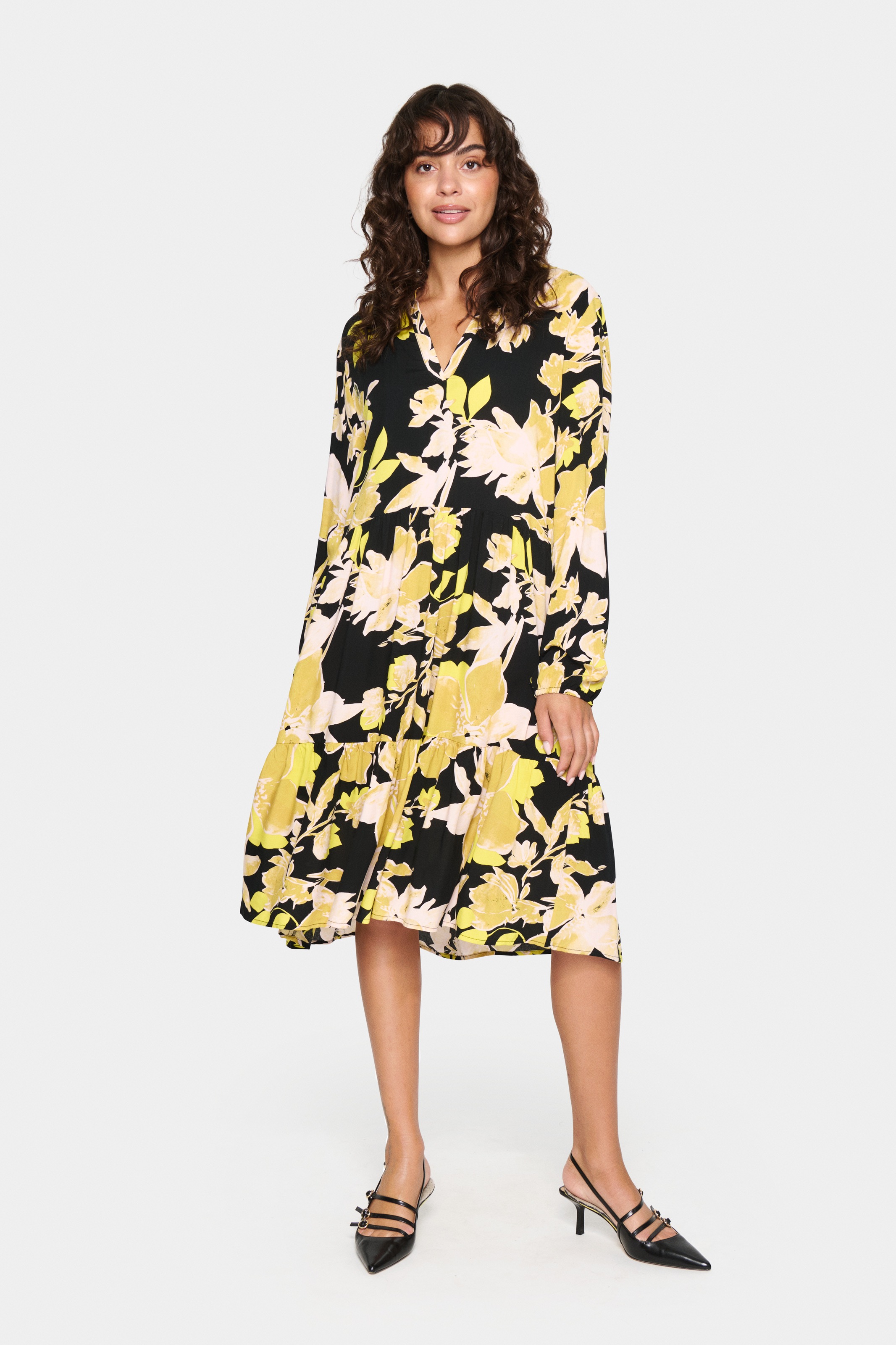Saint Tropez Druckkleid »EdaSZ LS Dress«