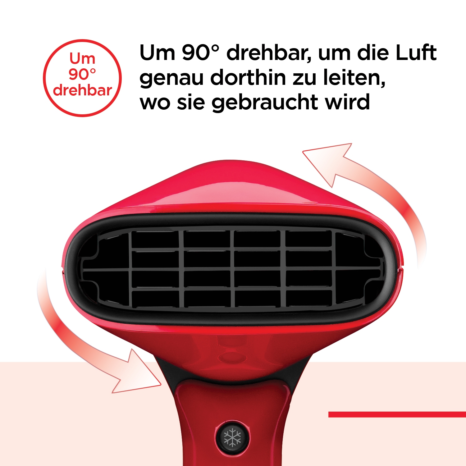 Revlon Haartrockner »Haartrockner mit Luftstromregelung - REVLON Airflow Control, RVDR5320E«, 2000 W, 2 Aufsätze, kompakter Trockner, Frisierdüse + Lockenverstärkungs-Diffusor, 2000 W