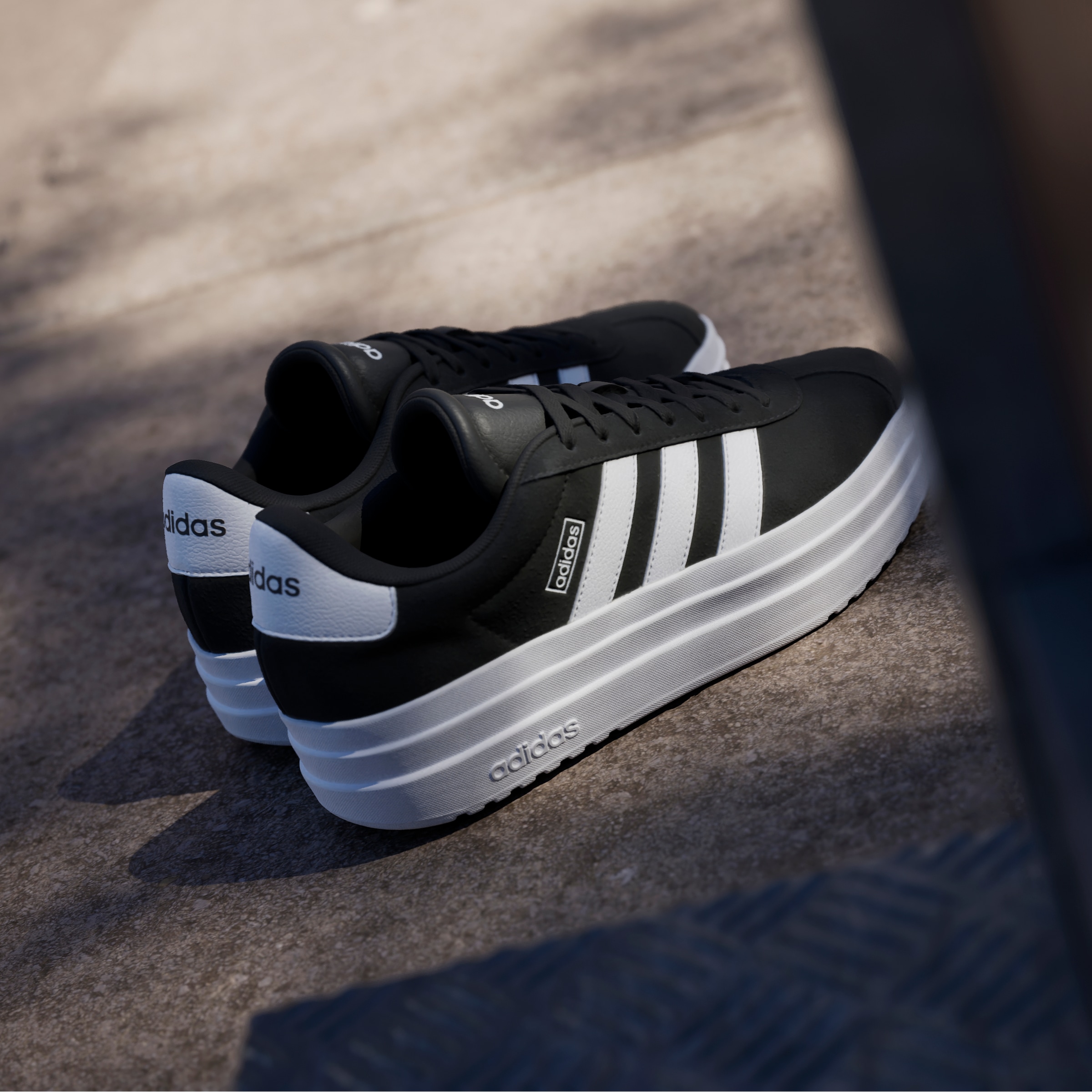 adidas Sportswear Sneaker »VL COURT BOLD«, Design auf den Spuren des adidas Gazelle Bold