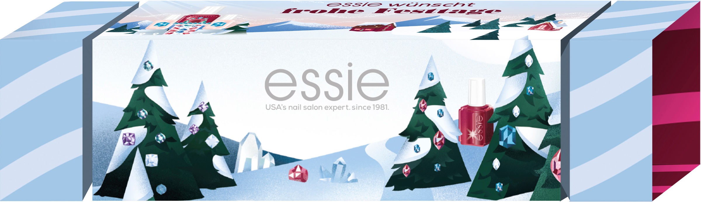 essie Nagellack-Set »Essie UNIVERSAL Duo | expressie bestellen 2023« X-Mas