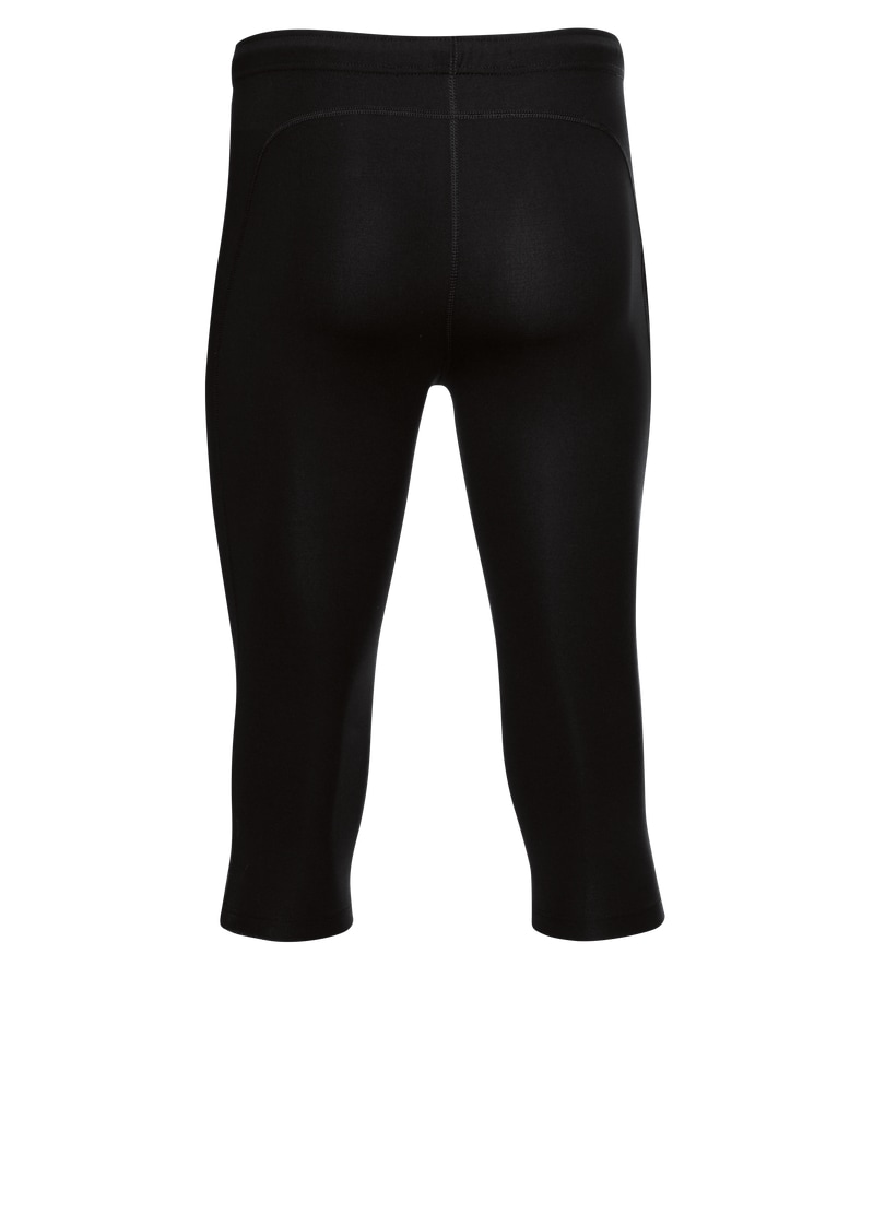 Trigema Jerseyhose »TRIGEMA Kurze Sportleggings mit Seitentasche«, (1 tlg.)