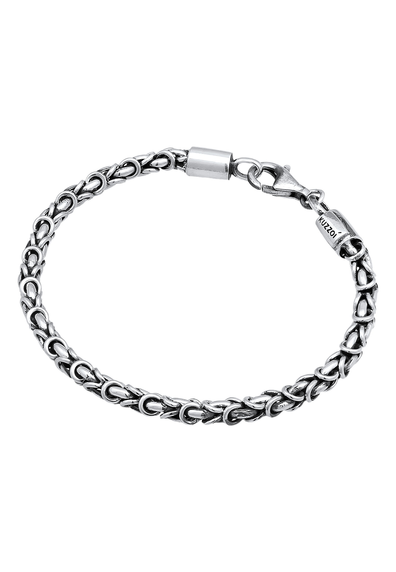Kuzzoi Armkette »Armband Königskette Basic 925 Silber«