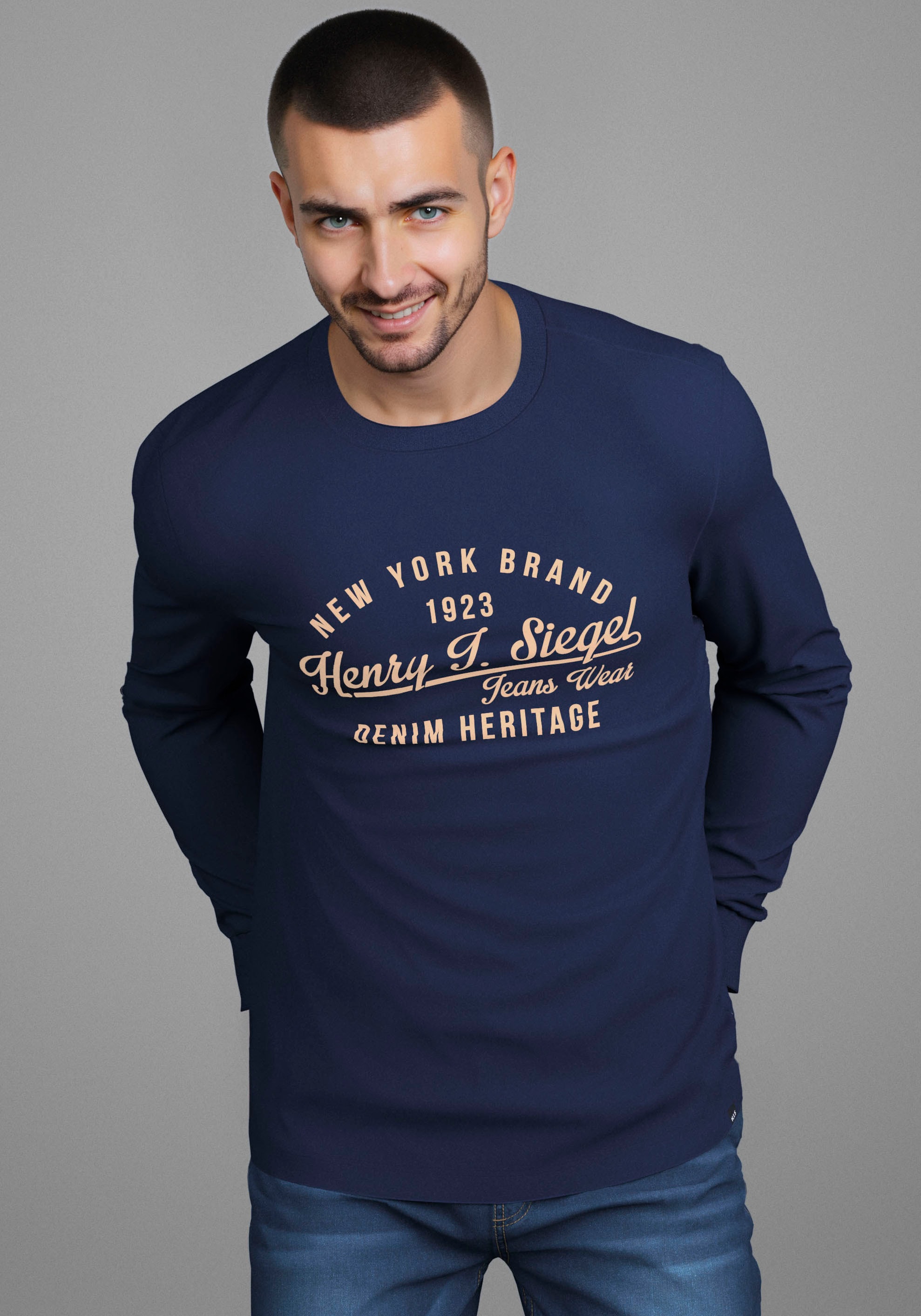 H.I.S Rundhalsshirt »Neue Kollektion!« mit Print