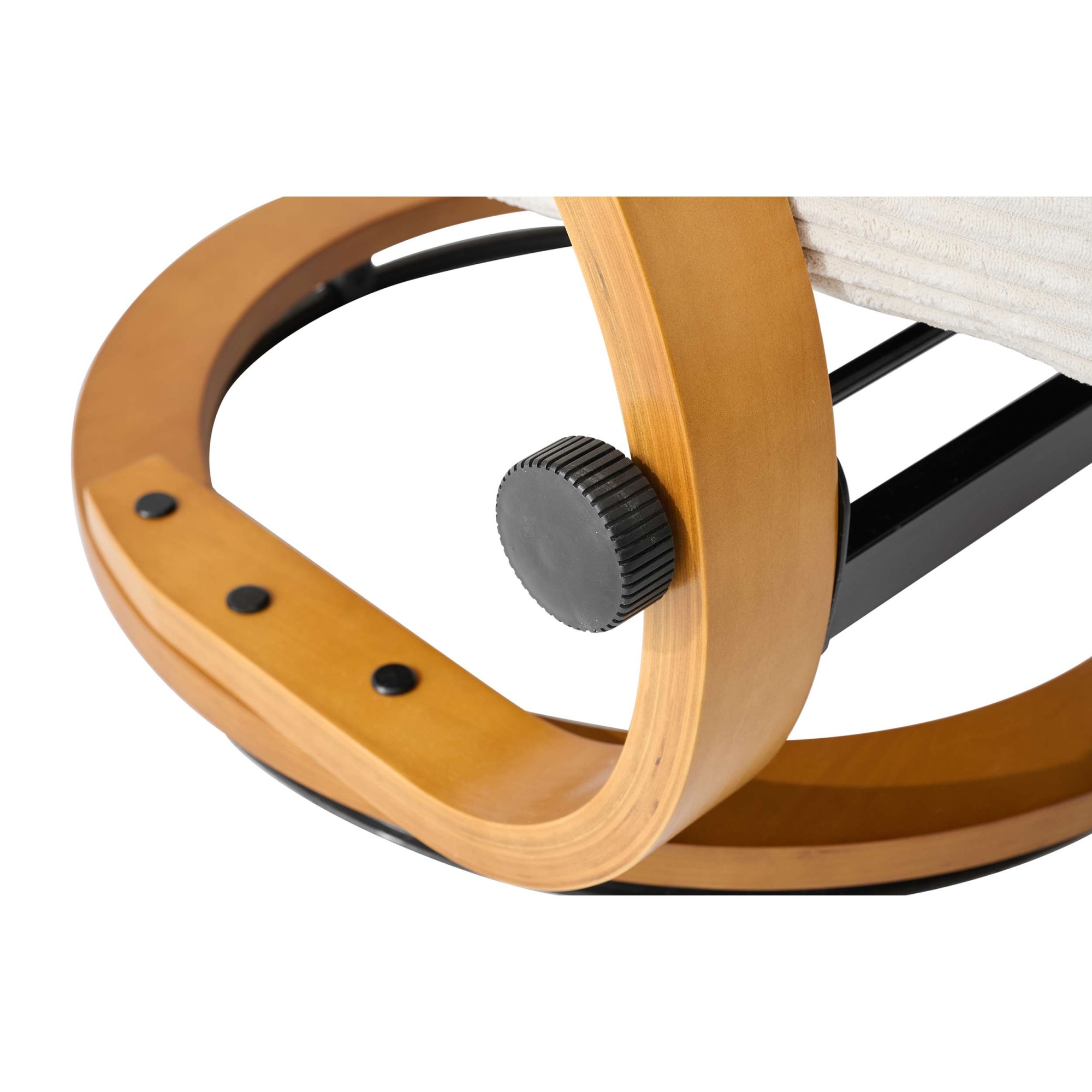 OTTO home Relaxsessel »mit Hocker PARIS neu: Cord - OTTO. Verlässliche Qualität.« bestehend aus Sessel und Hocker,  manuelle Relaxfunktion mit Drehfunktion, neu: Cord-Bezug