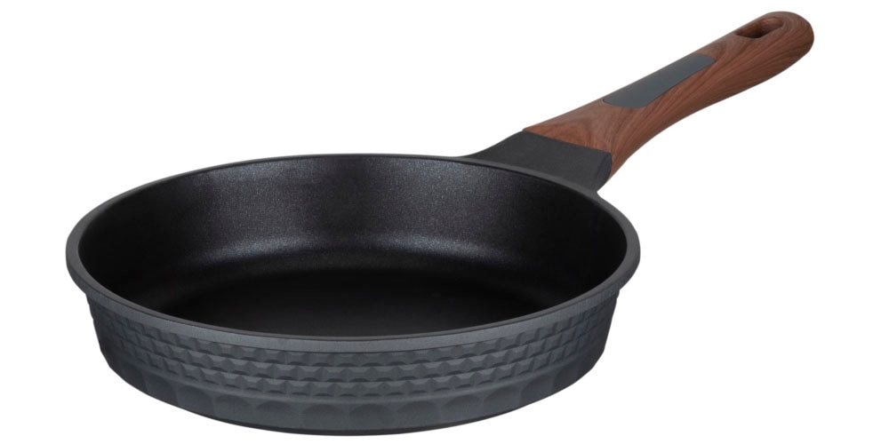 RESTO Kitchenware Bratpfanne "Capella, Pfanne antihaftbeschichtet und spülmaschinenfest" Aluminiumguss 1 Stk. tlg. Schmorpfanne mit einzigartigem 3D-Design