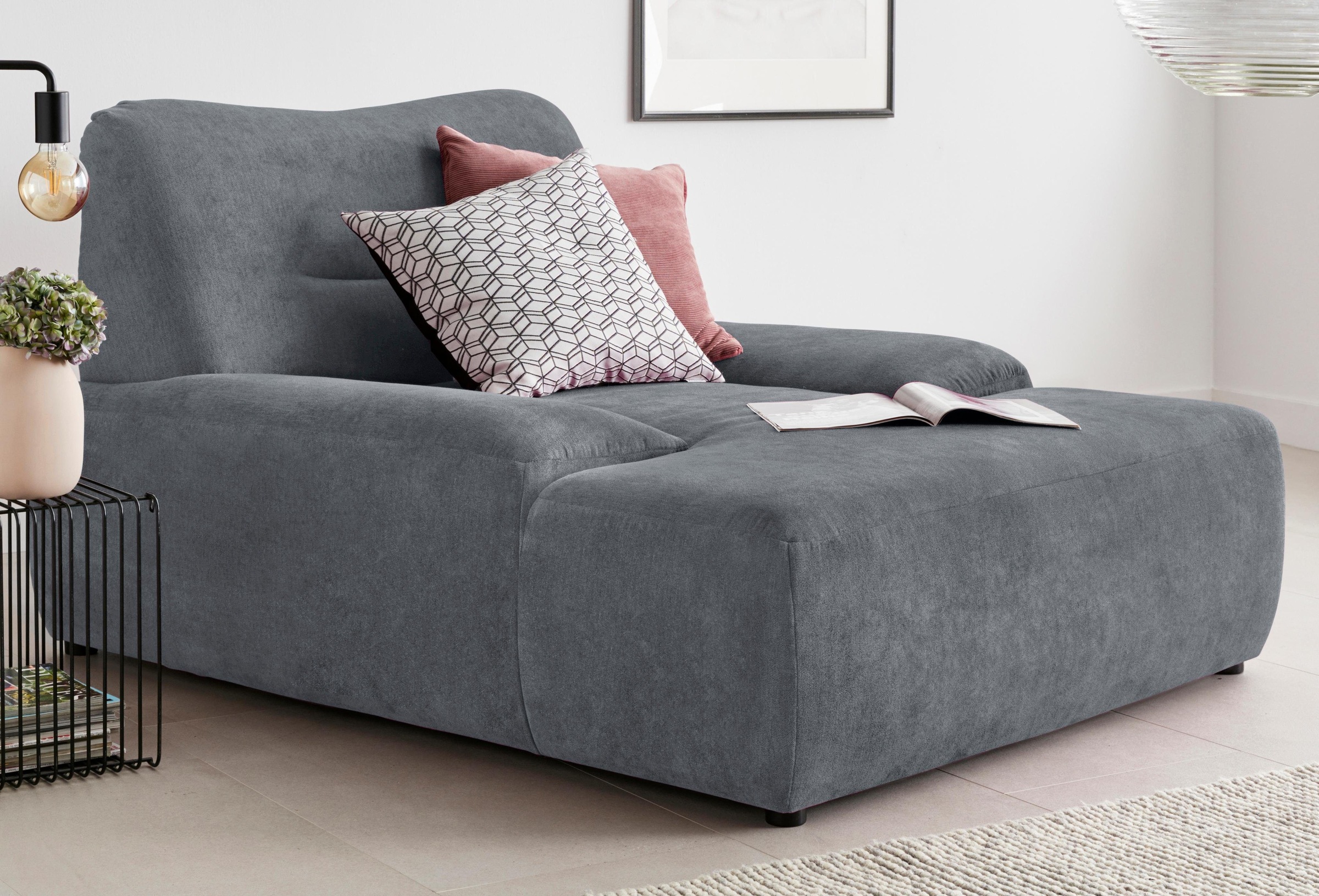 DOMO collection Loveseat »Cesena Designsessel zum Kuscheln, komfortabel zum Relaxen«, bequem und stylish, frei im Raum stellbar