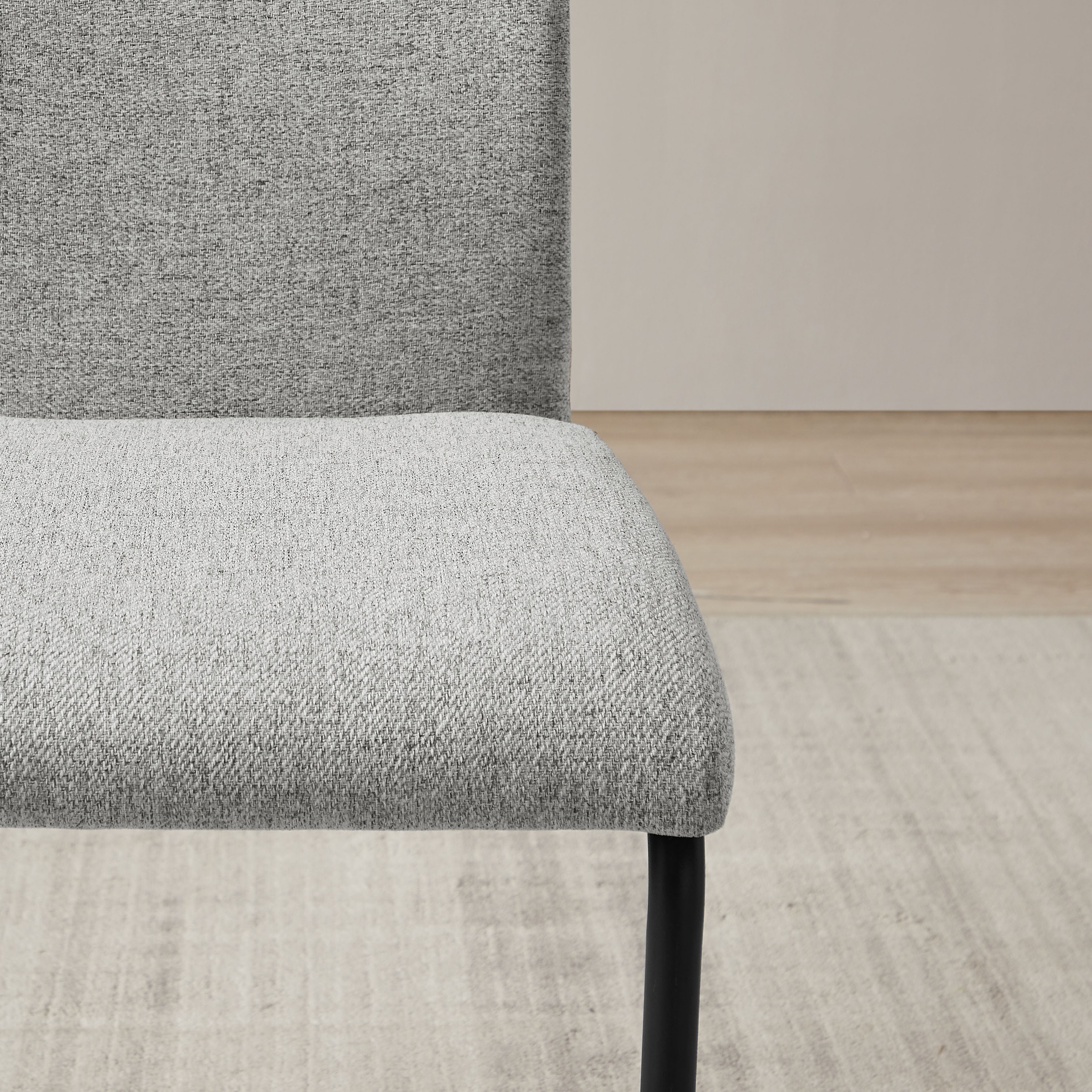 OTTO home Freischwinger »Tayler« (Set) 2 Stk.Strukturstoff, robustem Metallgestell, Anti-Kipp-Funktion