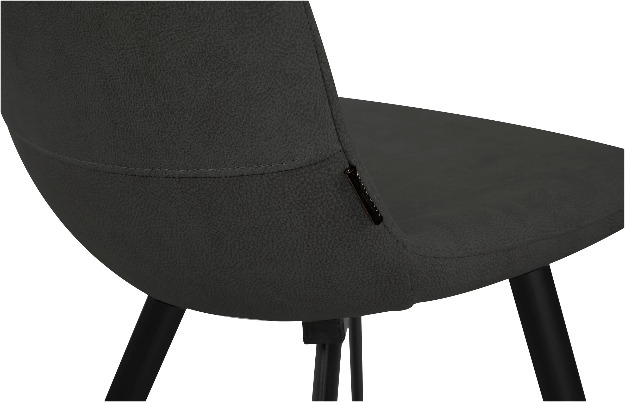 OMG Design Esszimmerstuhl »Pluto« (Set) 1 Stk.pflegeleichte Microfaser, Lederoptik