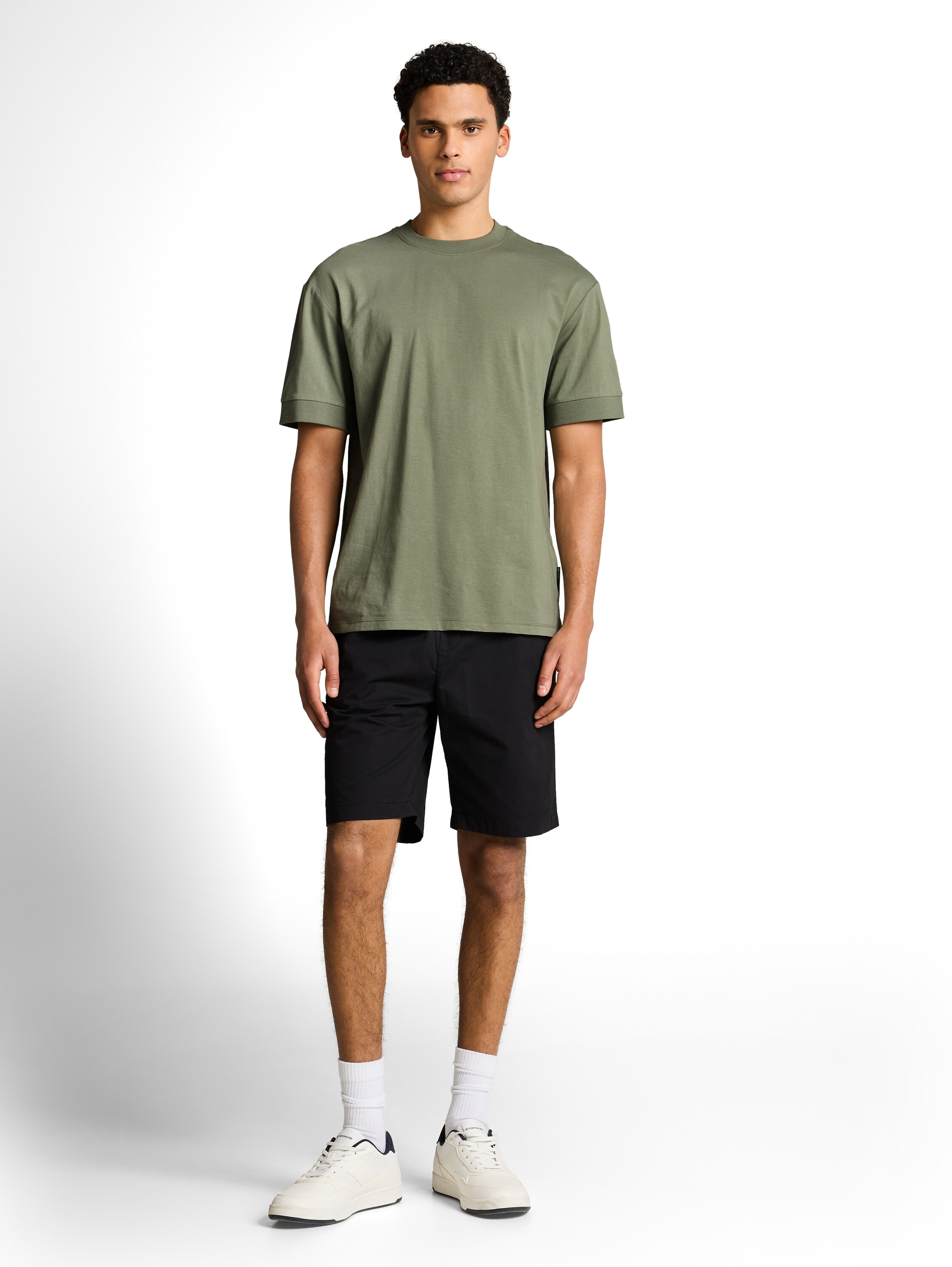 TOM TAILOR Denim T-Shirt unifarben