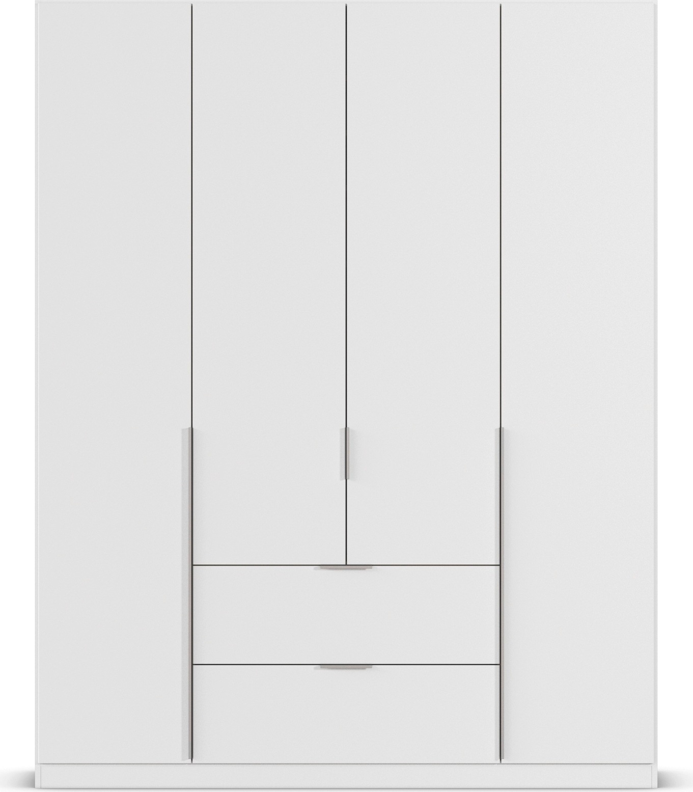 rauch Drehtürenschrank »Kleiderschrank Schrank Garderobe AGORDO mit Dekor- oder Hochglanzfront«, (in zwei Griff-Farben mit Dekor- oder Hochglanzfront), mit Außenschubkästen, in 6 Breiten und 2 Höhen MADE IN GERMANY