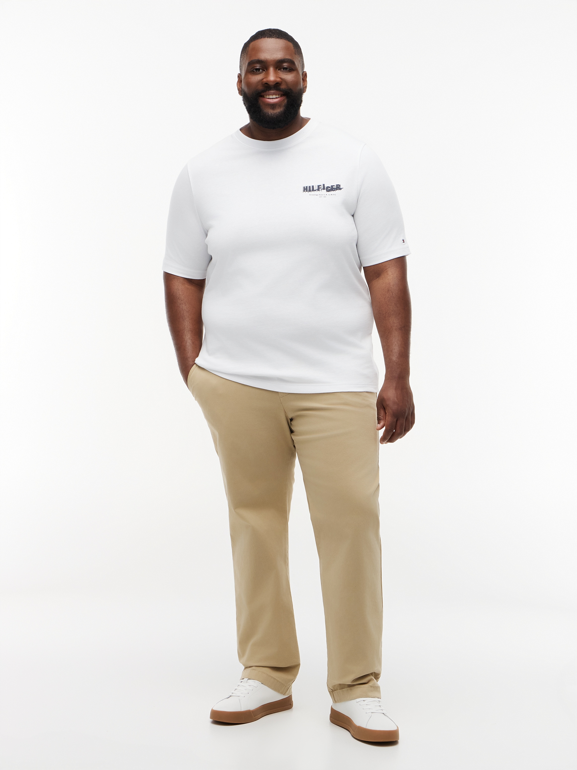 Tommy Hilfiger Big & Tall T-Shirt »BT-PHOTO PRINT HILFIGER« mit großem Rückenprint