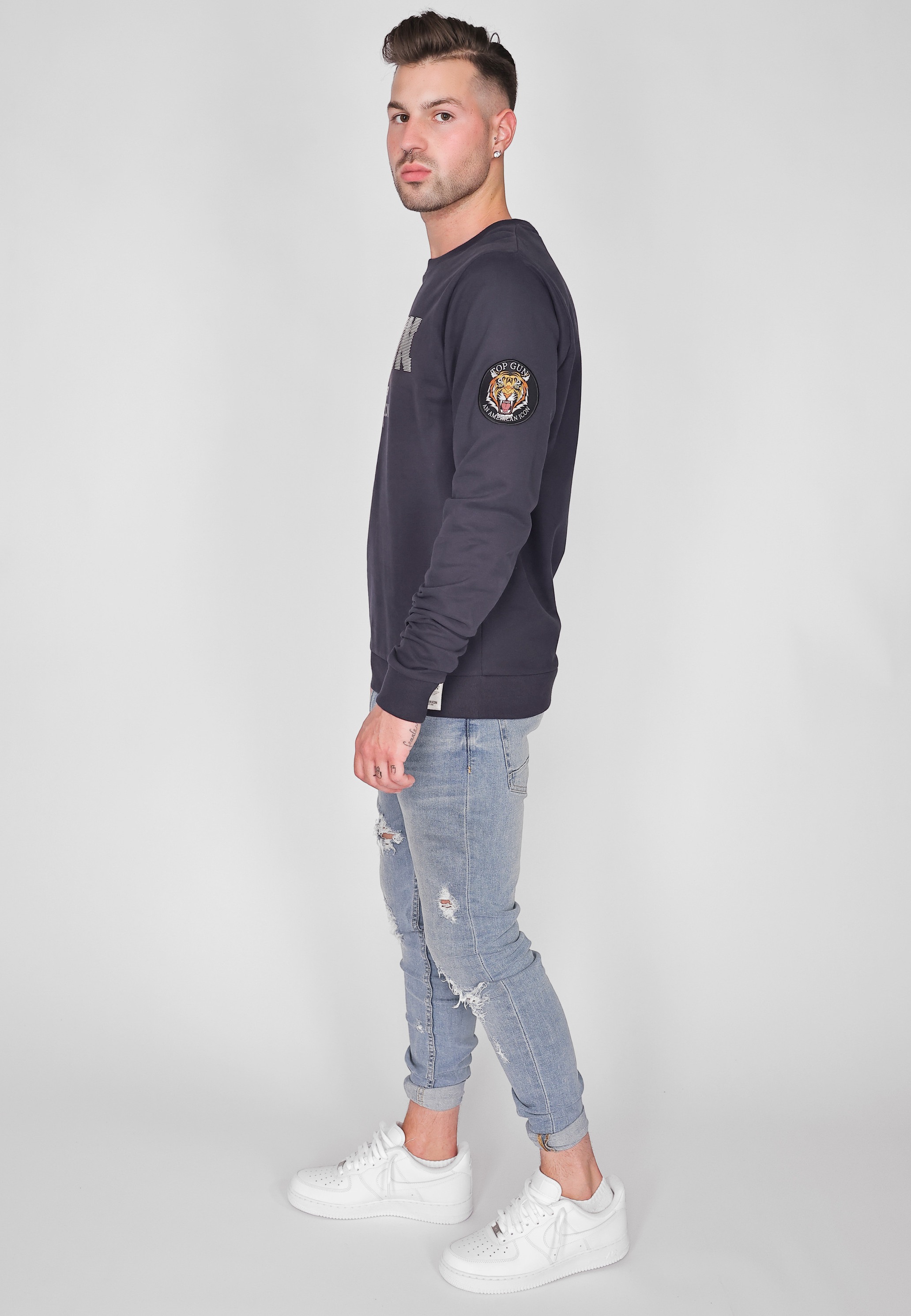 TOP GUN Sweater »Sweater TG20213007«