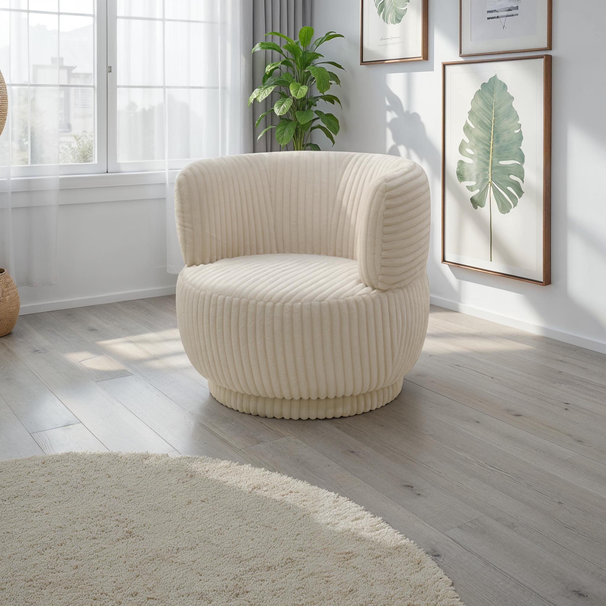 DOMO collection Sessel »700045, Sessel mit Drehfunktion«