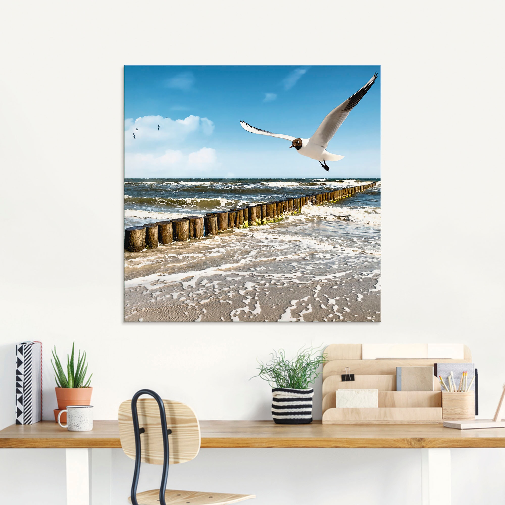 Artland Glasbild »Ostsee« Gewässer 1 Stk. tlg. in verschiedenen Größen