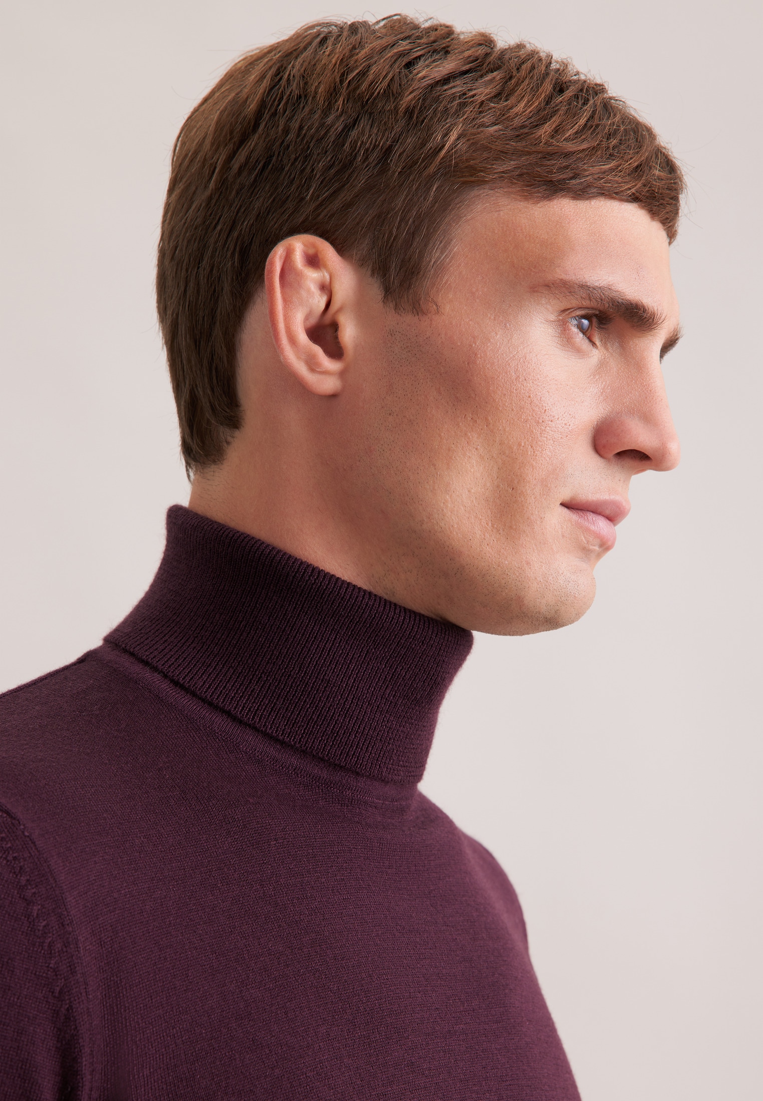 seidensticker Strickpullover »Schwarze Rose«, 1/1 Rundhals Uni
