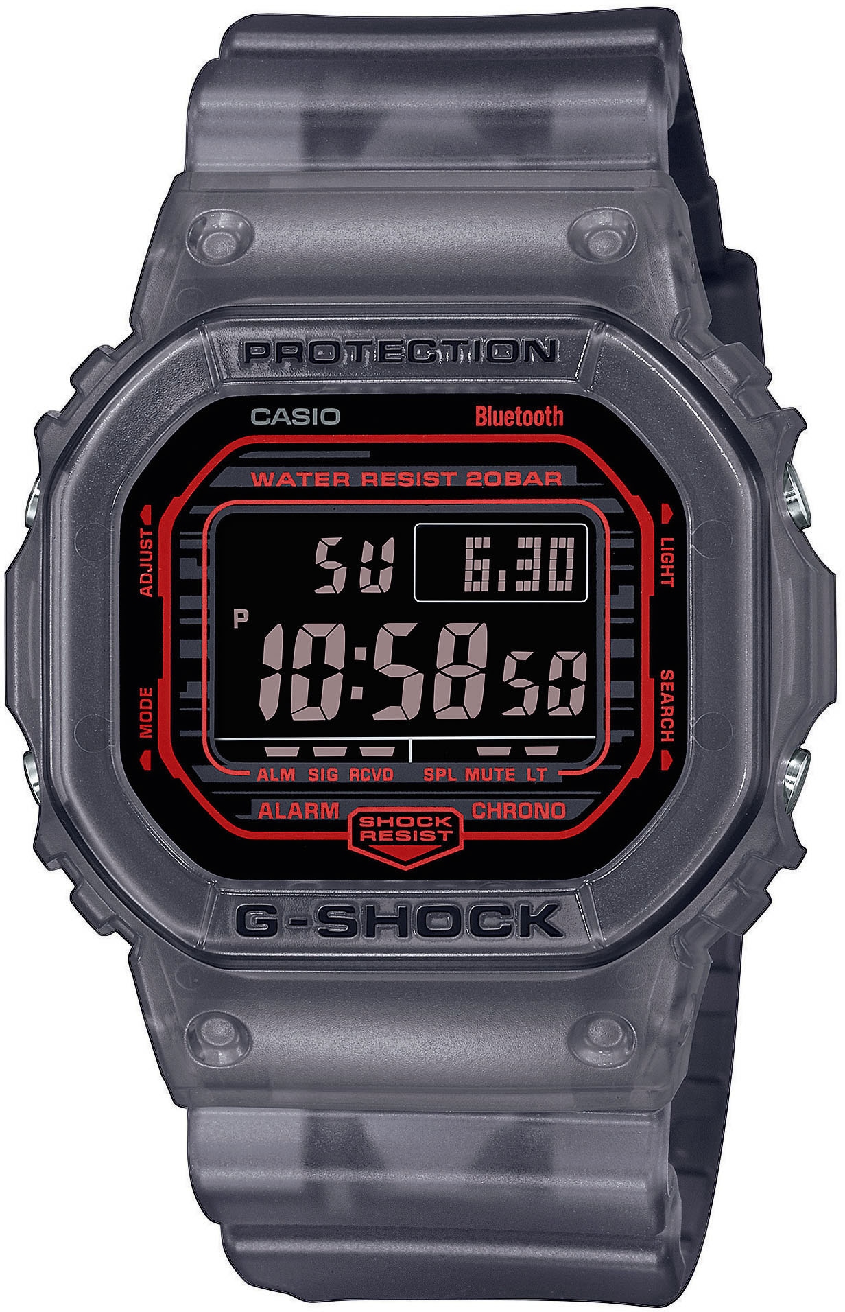 Smartwatch »DW-B5600G-1ER«, (Armbanduhr, Herrenuhr, Stoppfunktion, Weltzeit, Timer,...