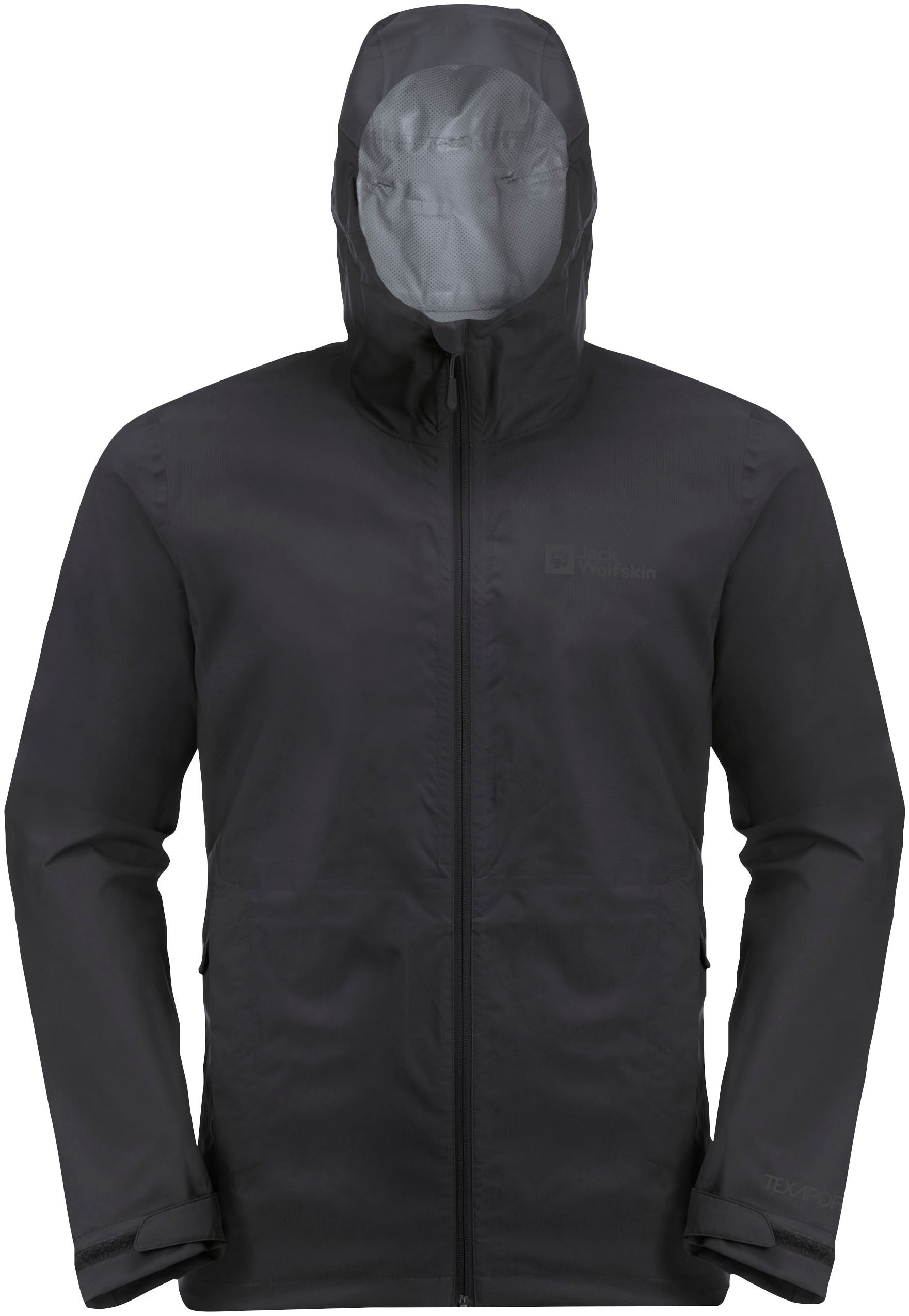 Jack Wolfskin Funktionsjacke »ELSBERG 2.5L JKT M«, mit Kapuze, wasserdicht, winddicht, atmungsaktiv