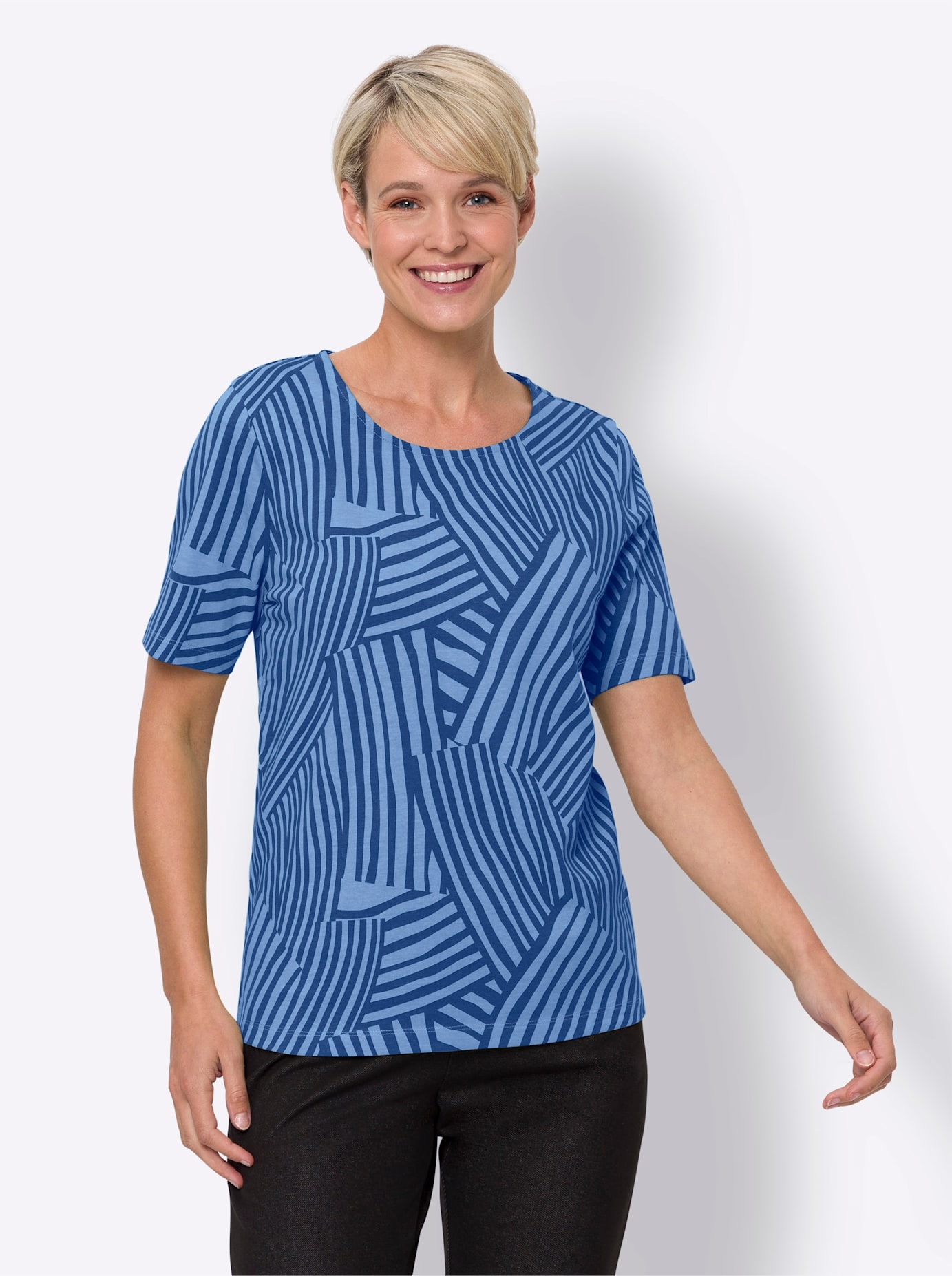 Classic Basics Rundhalsshirt »Kurzarm-Shirt«, (1 tlg.)