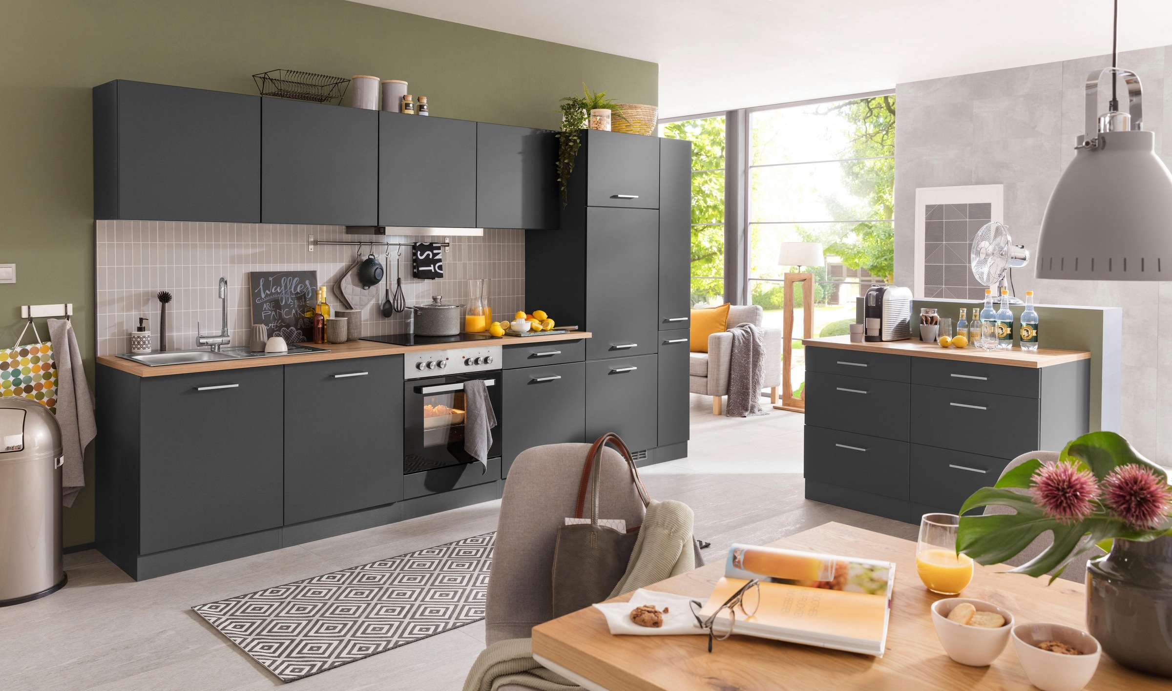 KOCHSTATION Unterschrank »KS-Kehl« Breite 120 cm