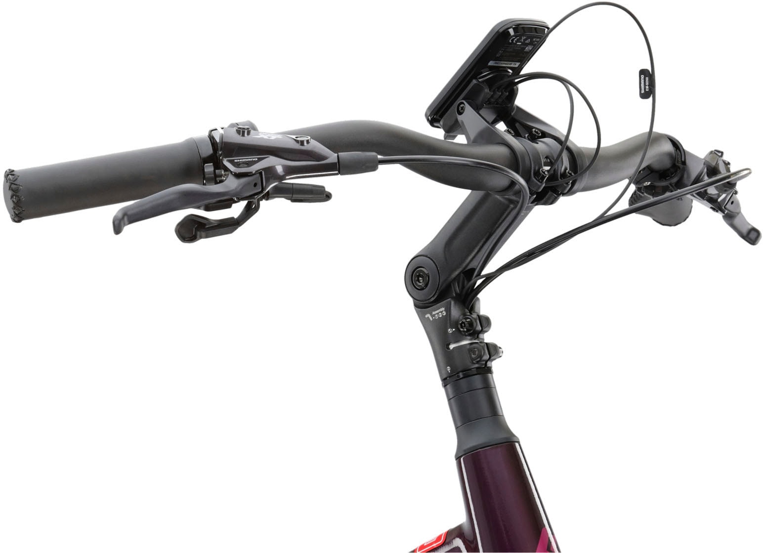 Kross E-Bike »E-Trekkingrad Trans Hybrid Prestige 630 28 Zoll lila«, 11 Gang, Shimano, DEORE XT DI2 M8050, Mittelmotor 250 W, Pedelec, Elektrofahrrad für Damen