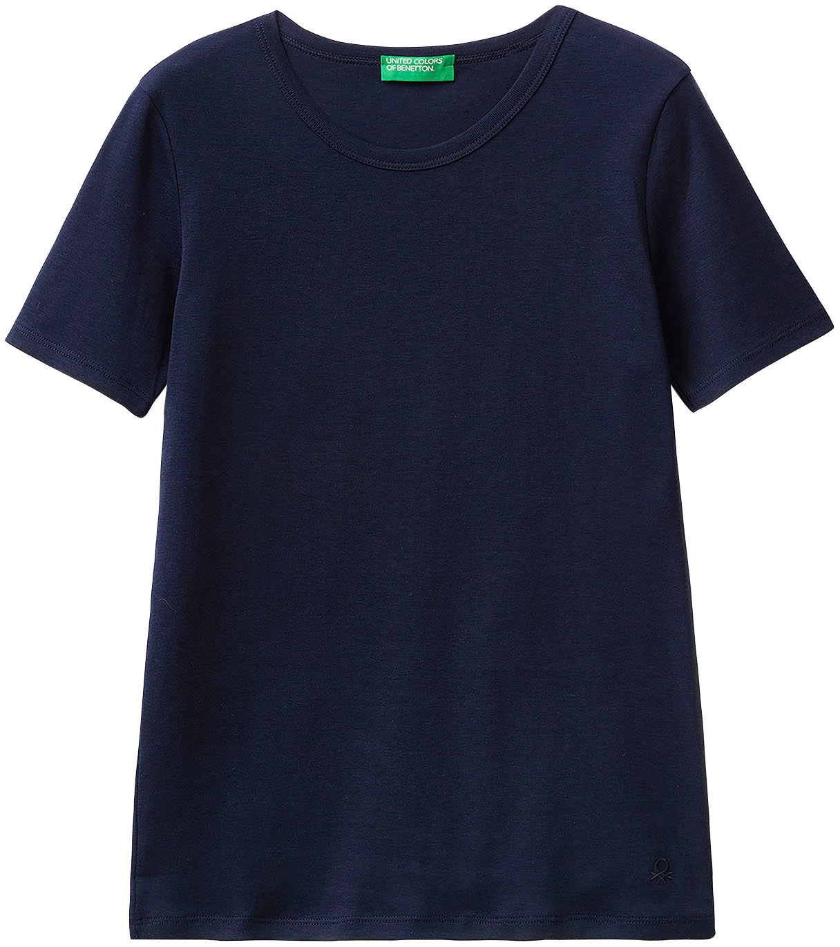 United Rippenqualität in bei ♕ T-Shirt, Benetton Colors feiner of