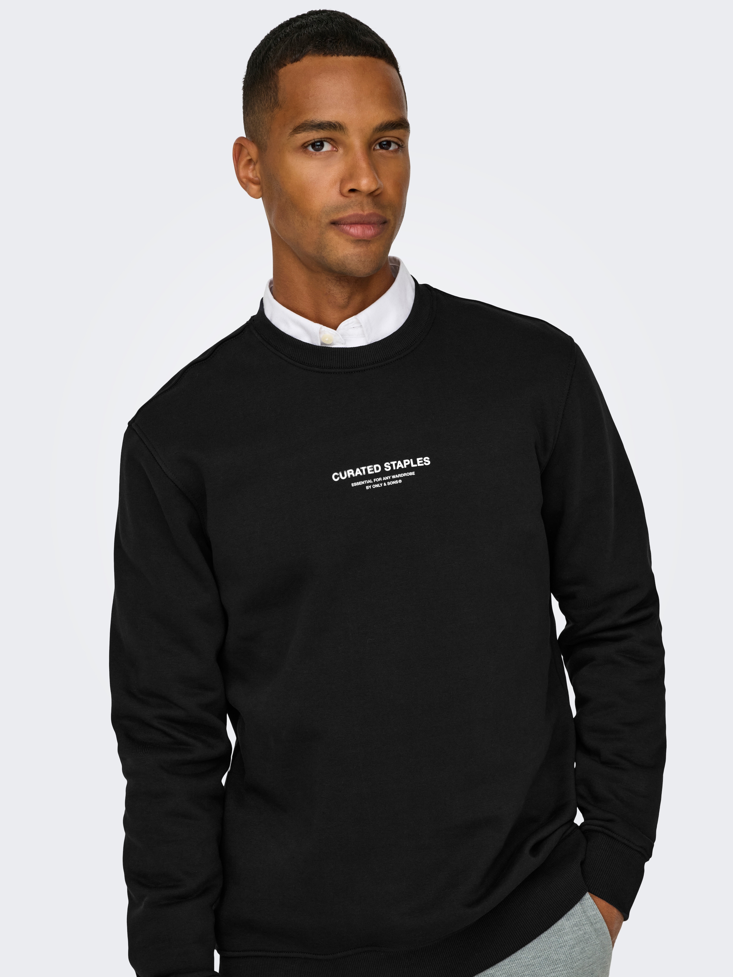 ONLY & SONS Sweatshirt »ONSCURATED REG CREW NECK SWEAT«