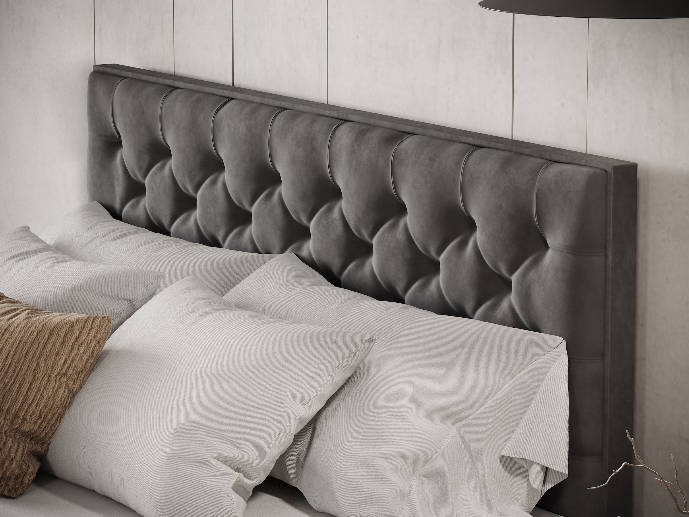 FORTE Boxspringbett »Lanciano Max inkl. zwei Bettkästen und Kaltschaum Topper«, und einer 7-Zonen-Tonnentaschenfederkernmatratze H2/H3