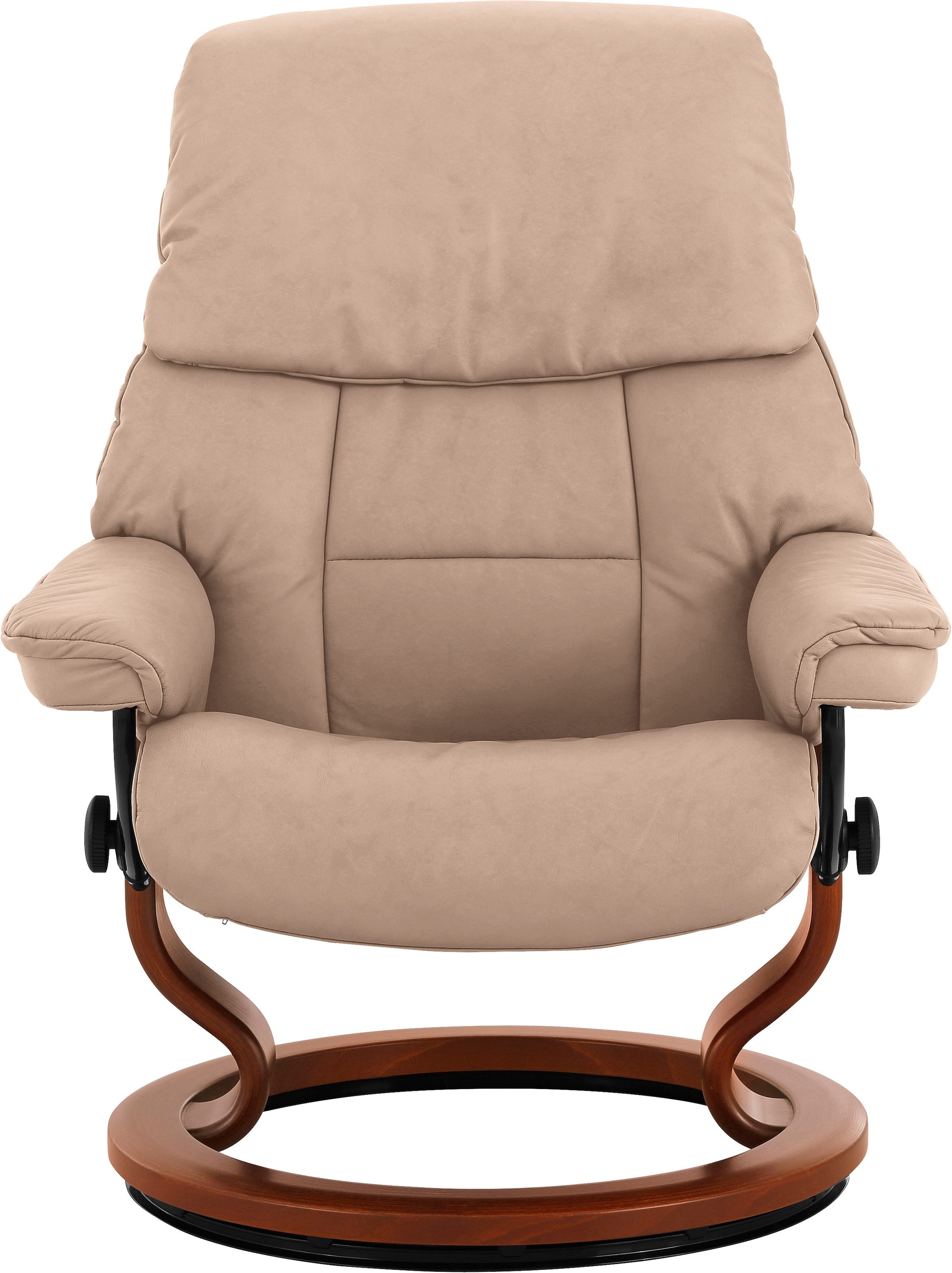 Stressless® Relaxsessel »Ruby«, mit Classic Base, Größe M, Gestell Eiche, Wenge, Braun & Schwarz