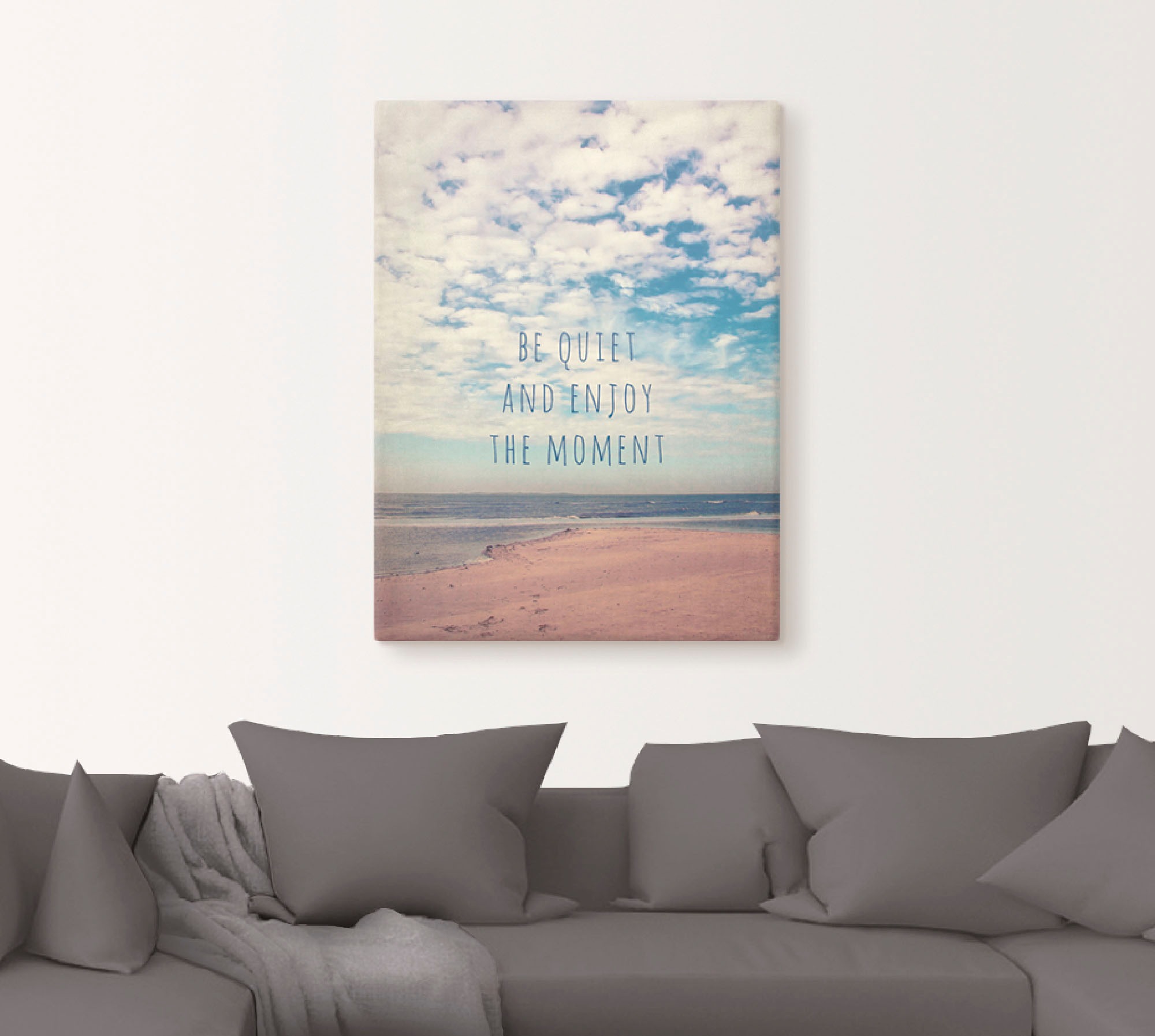 Artland Wandbild »Amrum«, Sprüche & Texte, (1 St.), als Leinwandbild, Poster in verschied. Größen