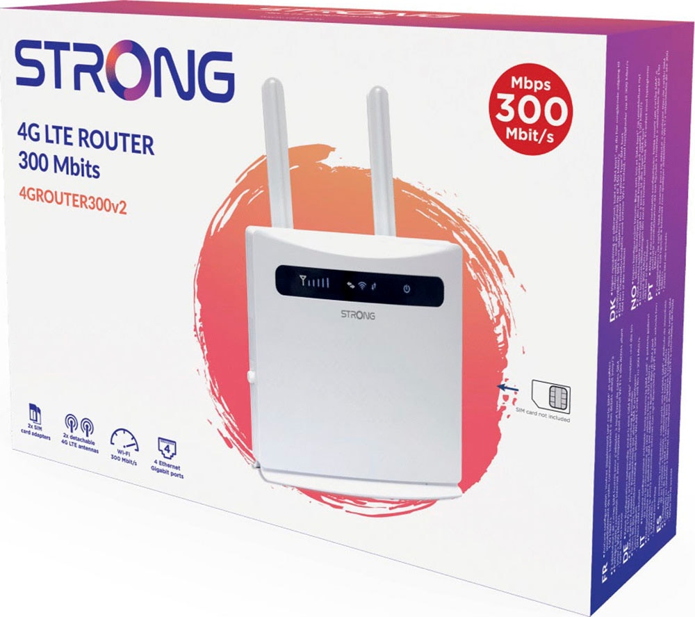 Strong WLAN-Router »4G LTE WLAN-Router«, bis zu 150 Mbit/s, mobiles Internet für unterwegs