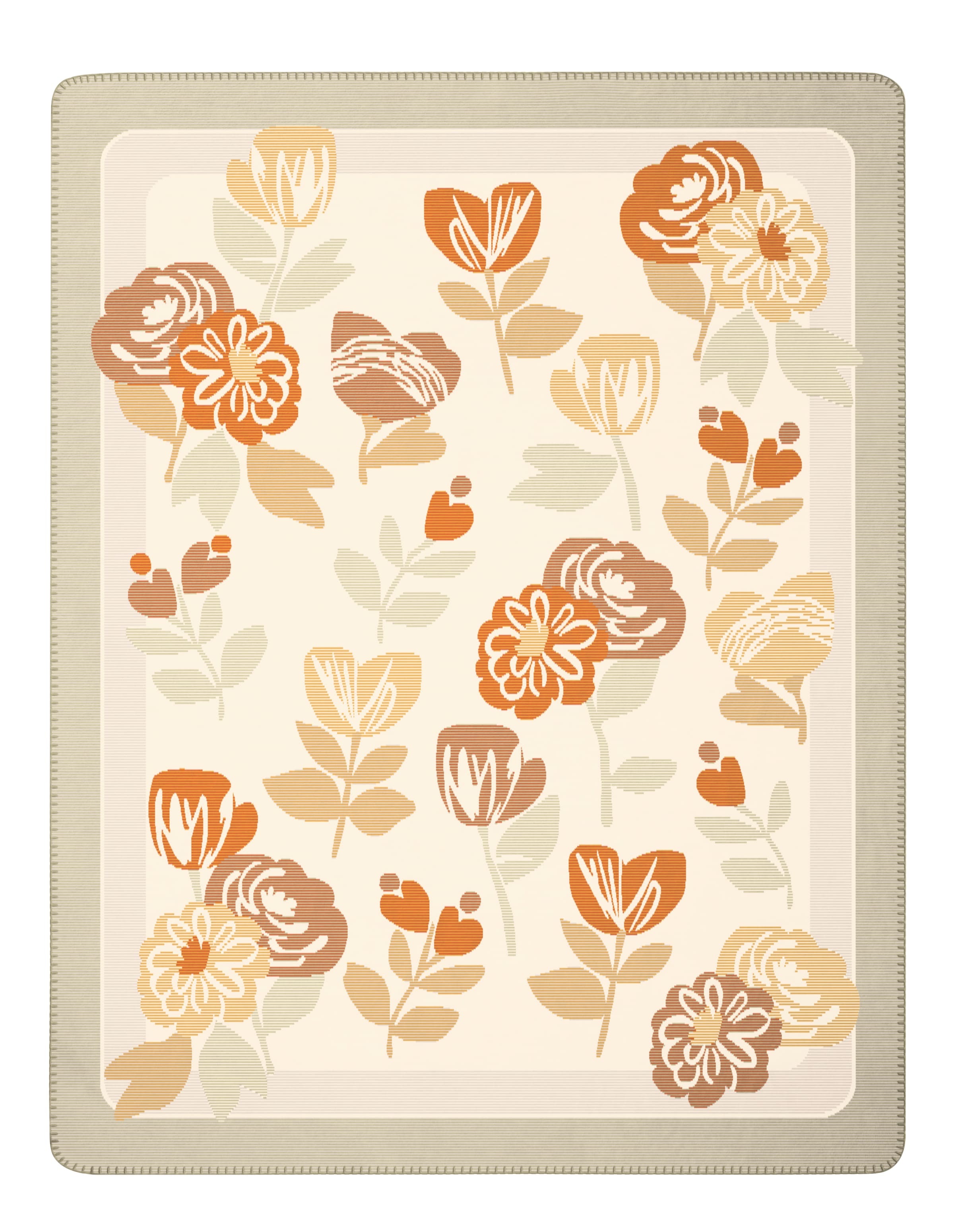 Biederlack Wohndecke Bloom Frame