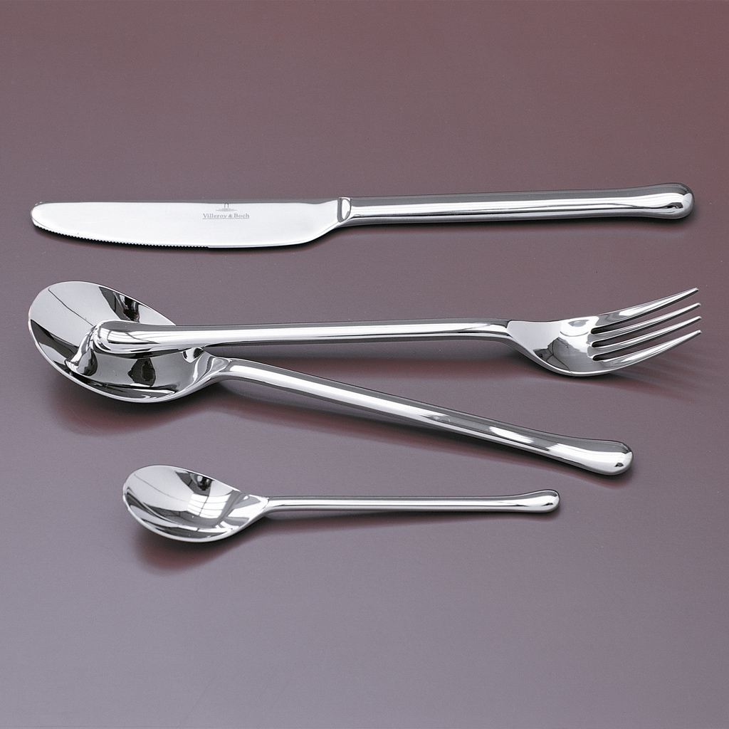 Villeroy & Boch Tafelgabel »Tafelgabel Udine 209 mm 6er Set silber« Spülmaschinenfest