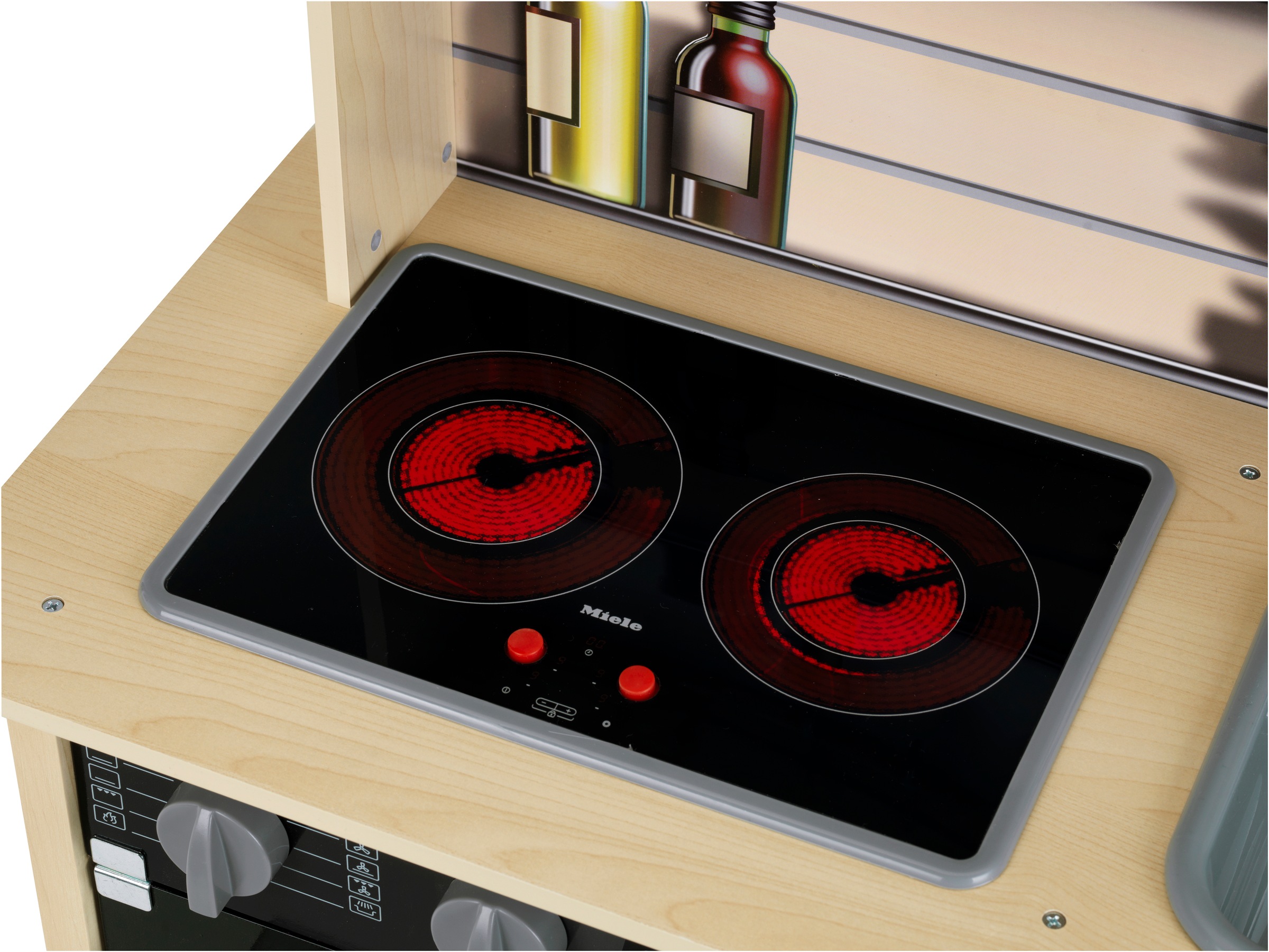 Klein Spielküche »Miele Midi 2« Aus Holz; mit Licht und Sound
