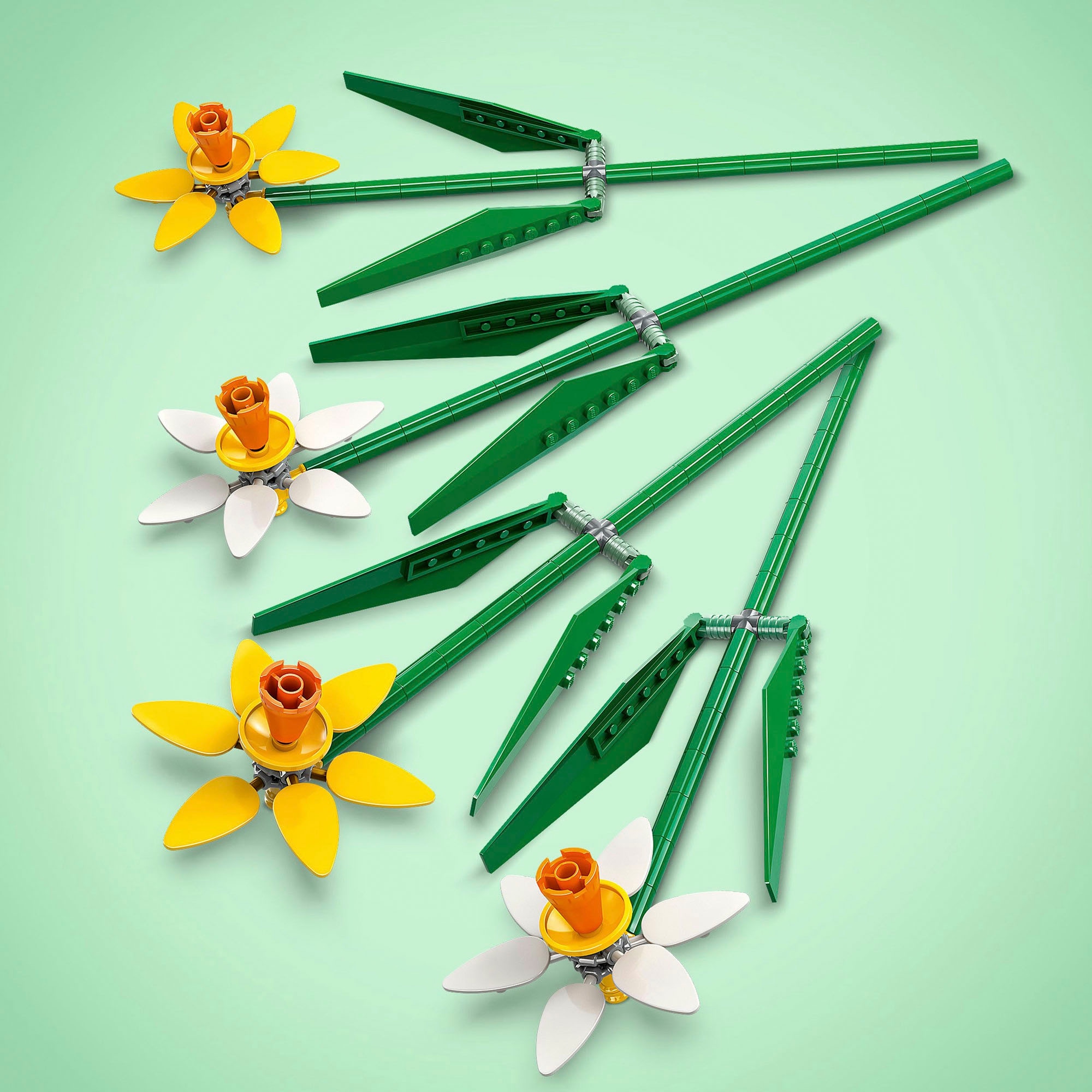 LEGO® Konstruktionsspielsteine »Narzissen (40747), Lego Botanicals«, (216 St.), Made in Europe