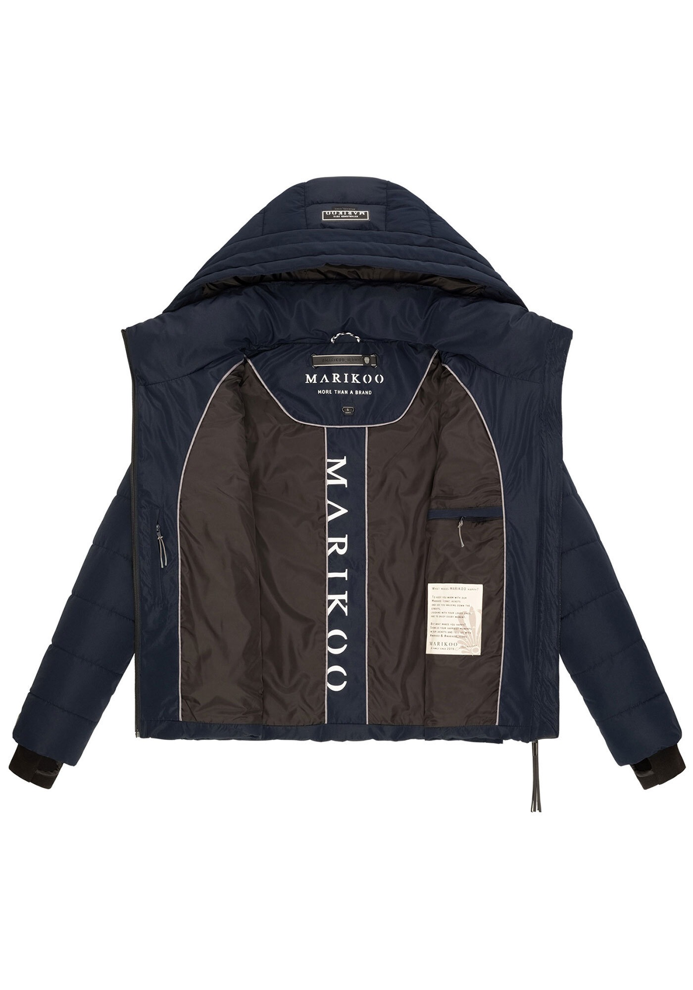 Marikoo Winterjacke »Marikoo Samuiaa Damen Steppjacke B986«