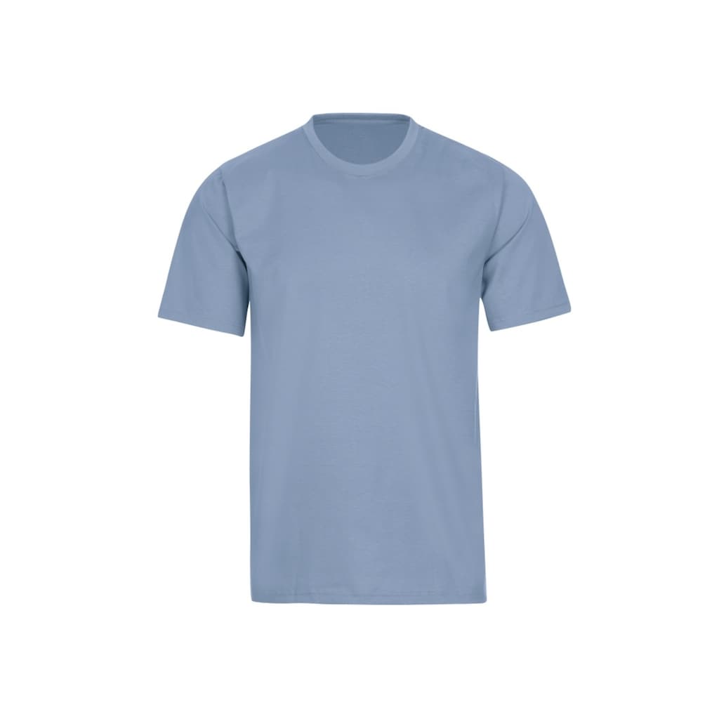 Trigema T-Shirt »TRIGEMA T-Shirt DELUXE Baumwolle«, (1 tlg.)