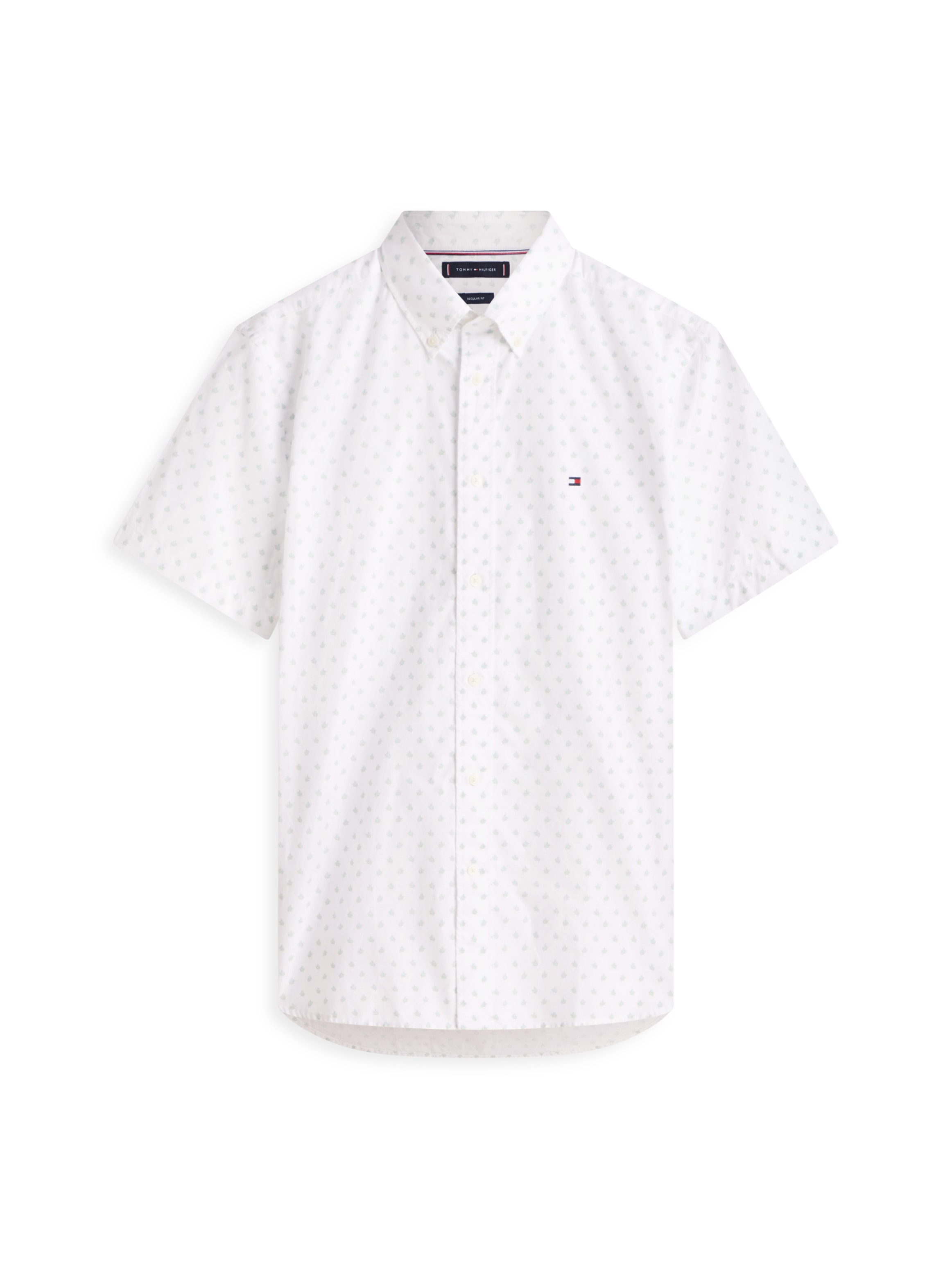Tommy Hilfiger Kurzarmhemd »FLEX POPLIN PRINT Regular Fit«