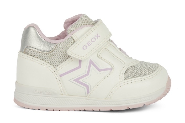 Geox Lauflernschuh »B RISHON GIRL A«, Sneaker, Klettstiefel mit schöner Stern-Applikation