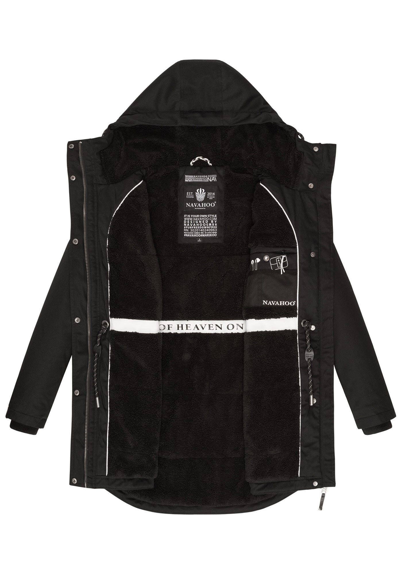 Navahoo Winterjacke »Navahoo Winterfunke Damen Winterjacke N038«