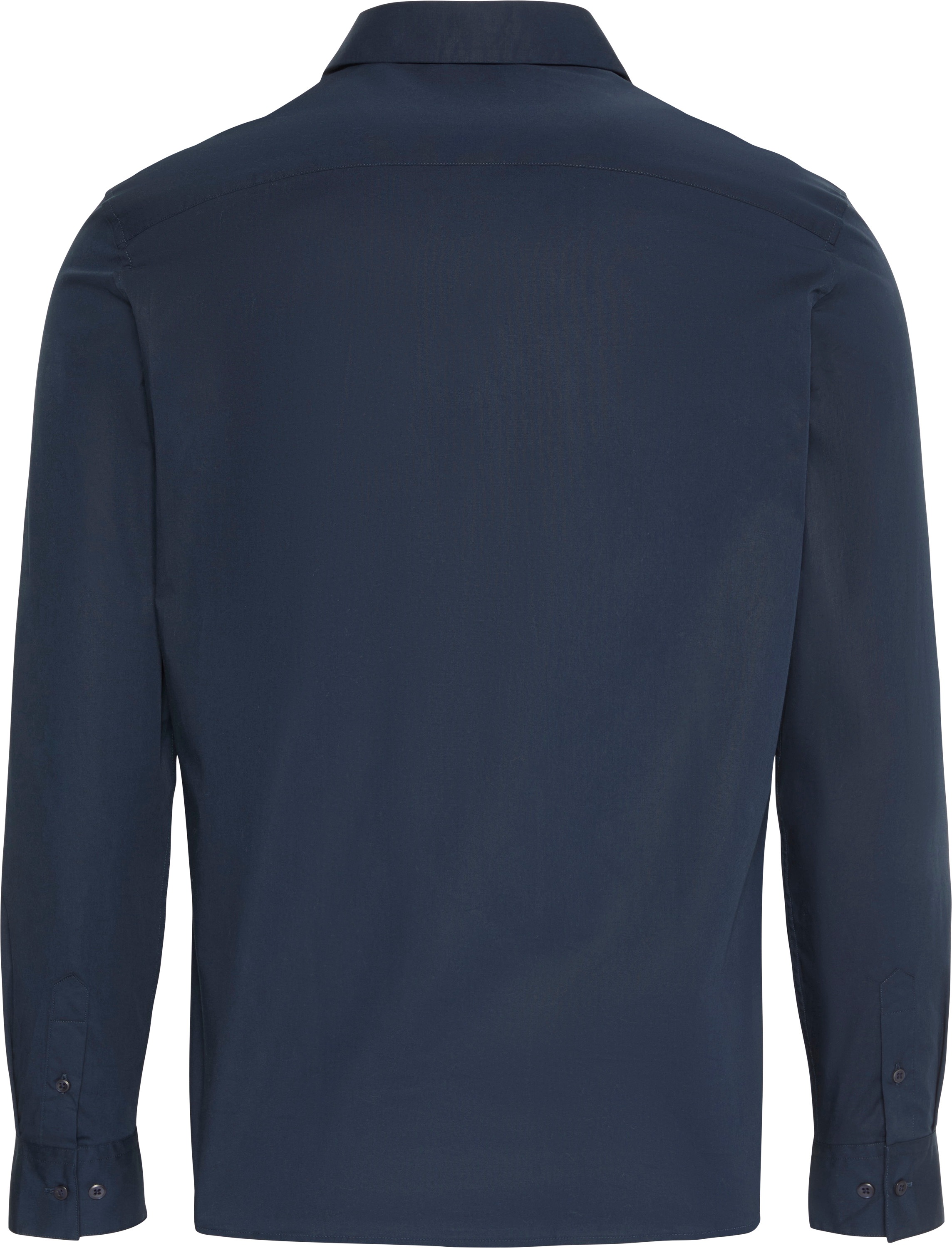 Calvin Klein Langarmhemd »LS SOLID STRETCH SLIM SHIRT«, in Unifarbe