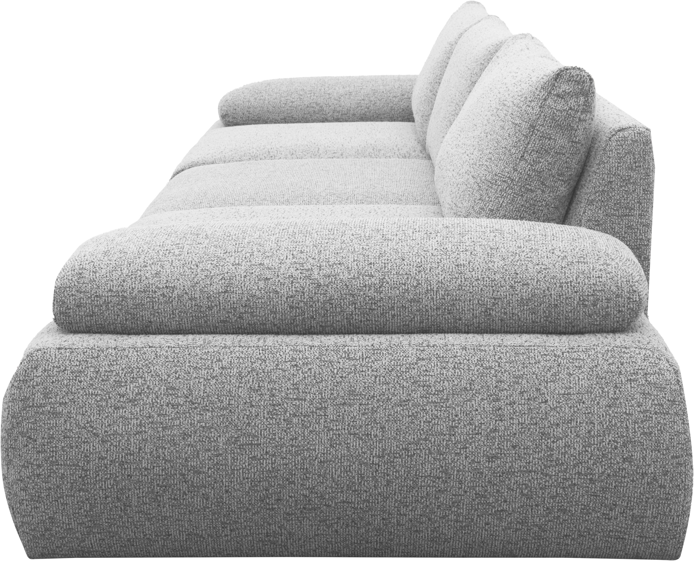 DOMO collection Big-Sofa »800016 Megasofa Breite 324cm, Federkern, inkl. Armlehnenverstellung«, (3 St.)